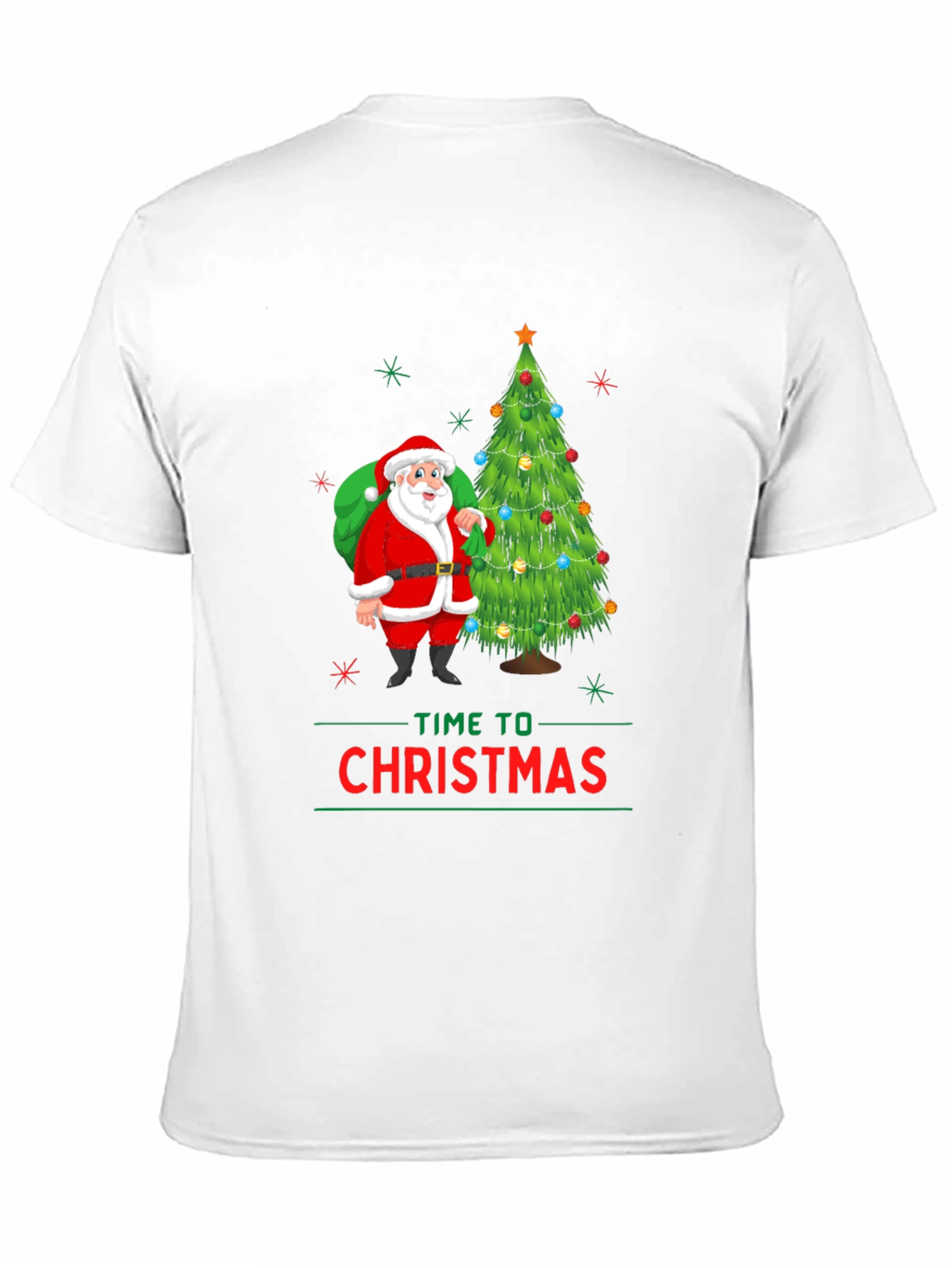 Time To Christmas Santa Claus T-Shirt