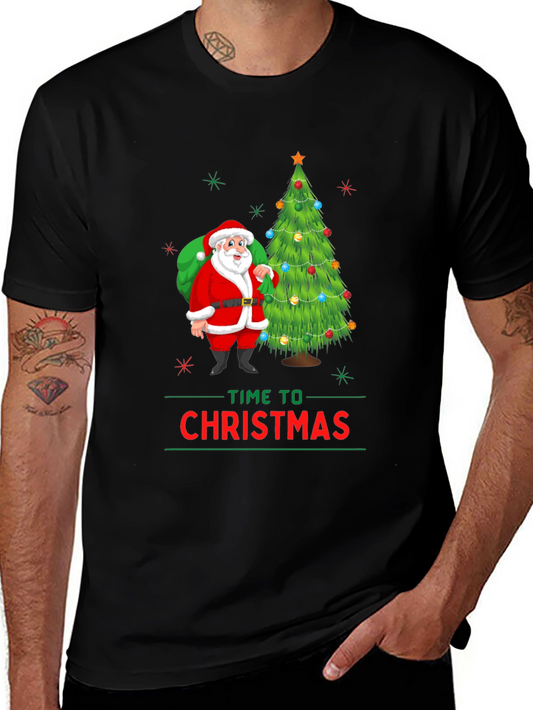 Time To Christmas Santa Claus T-Shirt