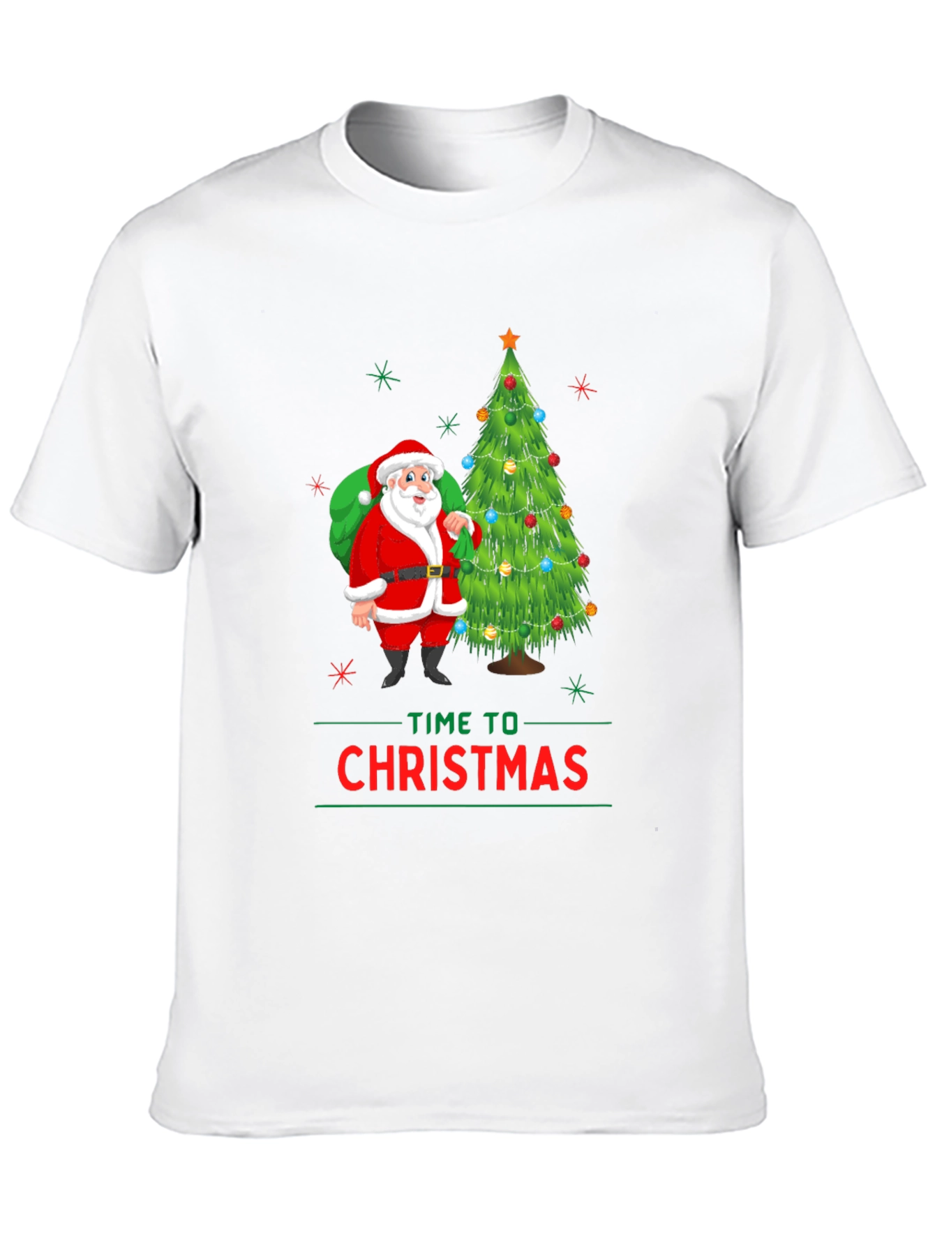 Time To Christmas Santa Claus T-Shirt