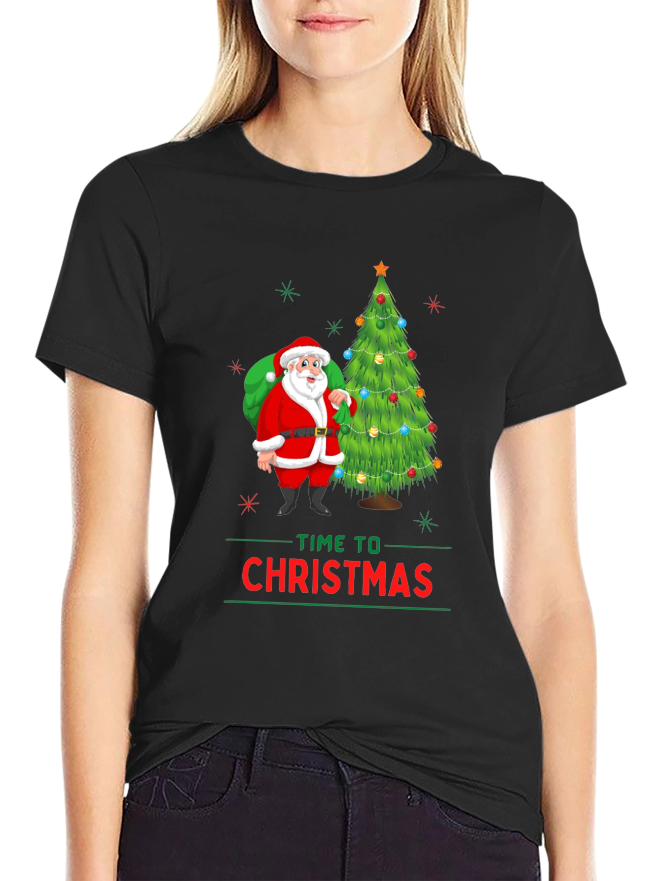 Time To Christmas Santa Claus T-Shirt