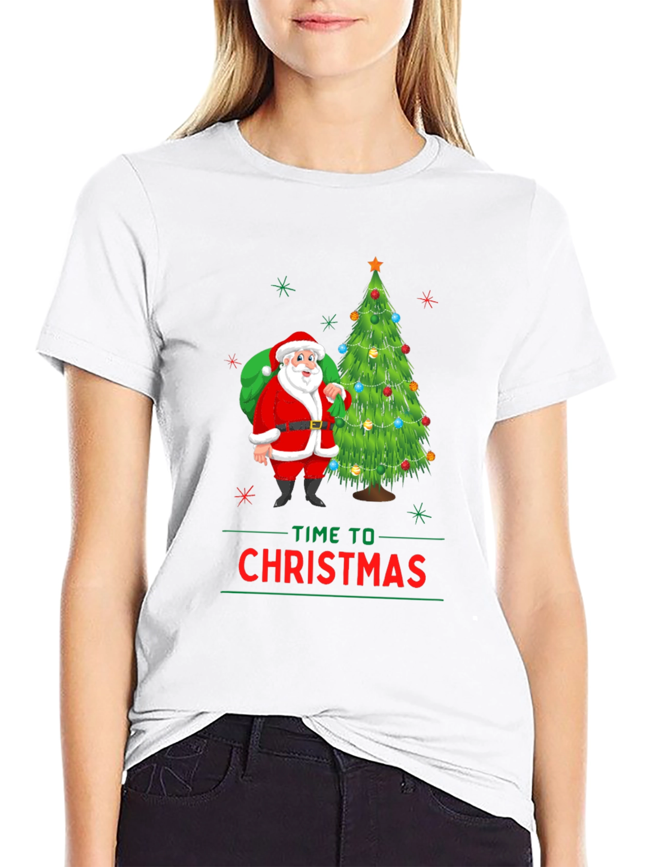 Time To Christmas Santa Claus T-Shirt