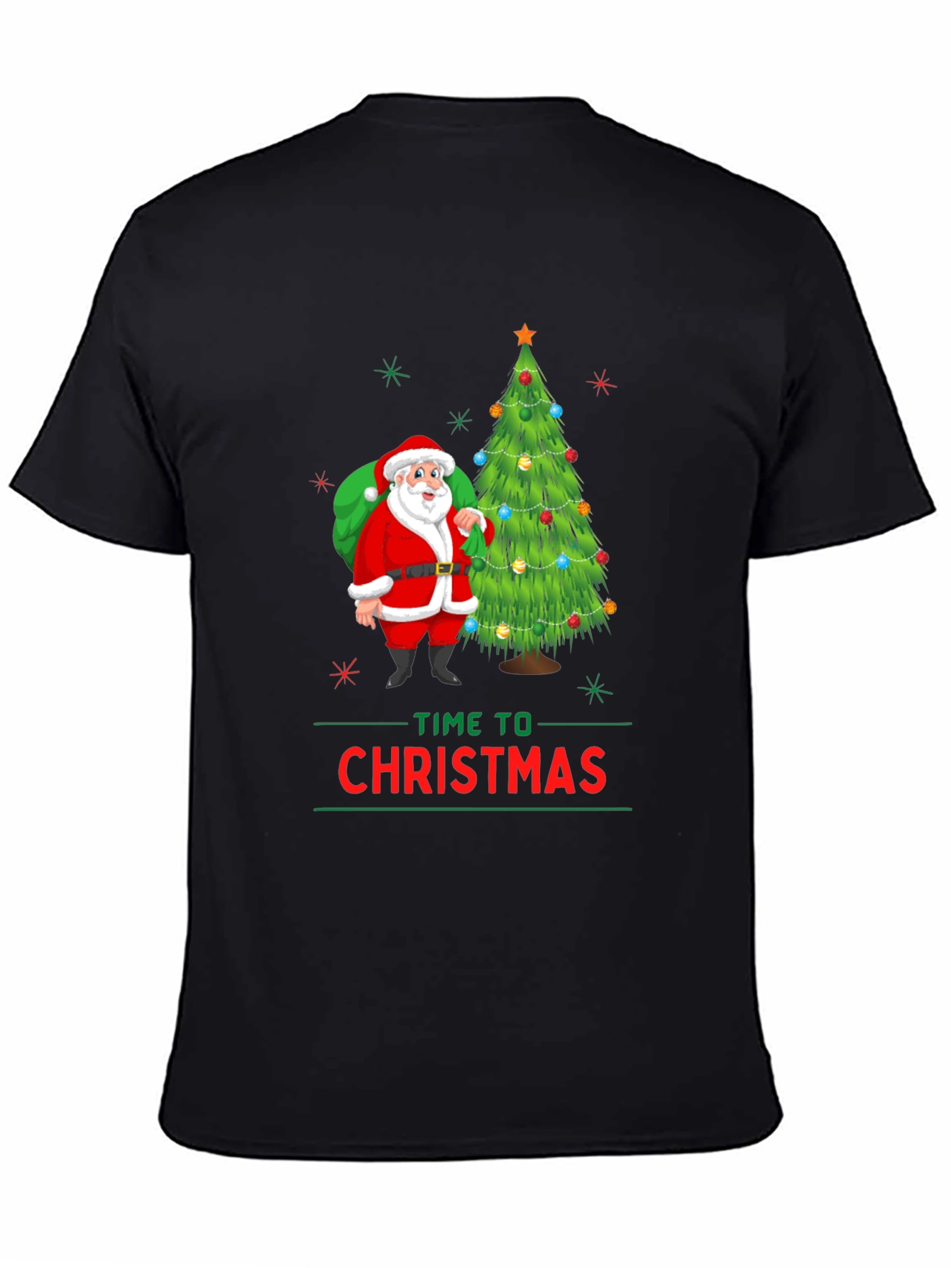 Time To Christmas Santa Claus T-Shirt