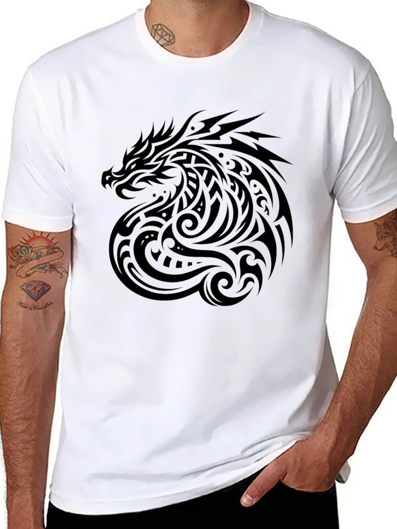 Black Dragon Graphic Tee