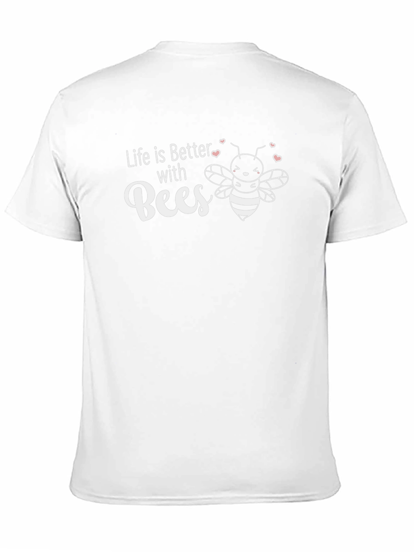 Life is Better with Bees Black T-Shirt