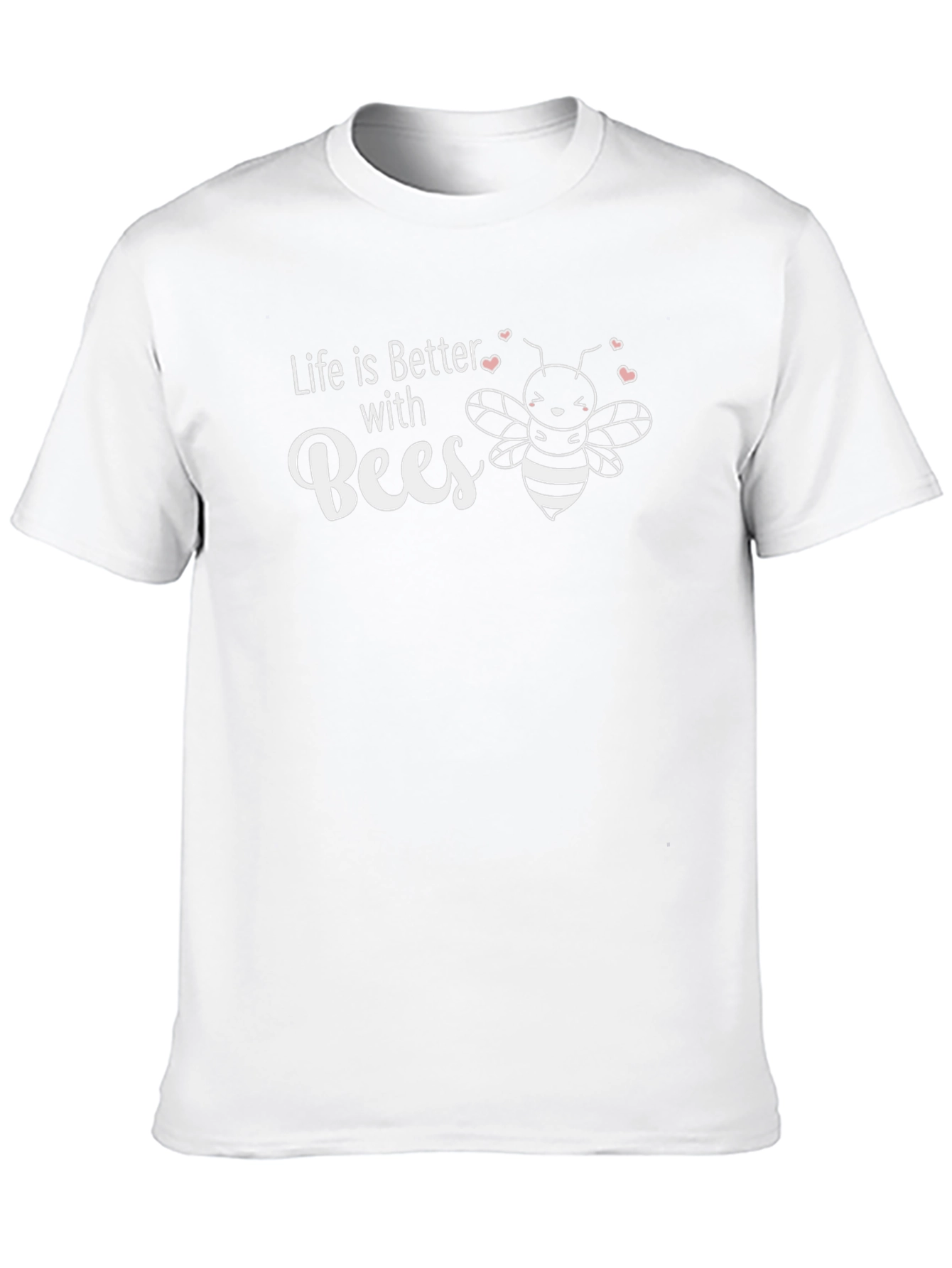 Life is Better with Bees Black T-Shirt