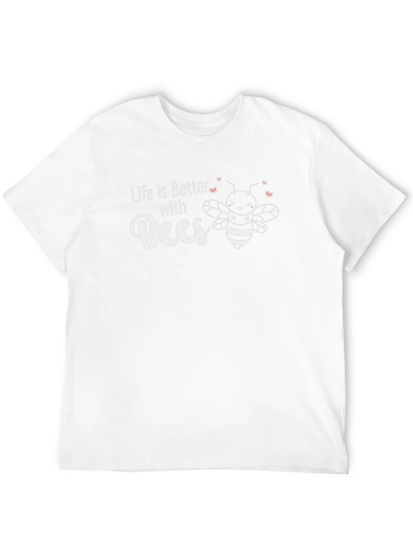 Life is Better with Bees Black T-Shirt