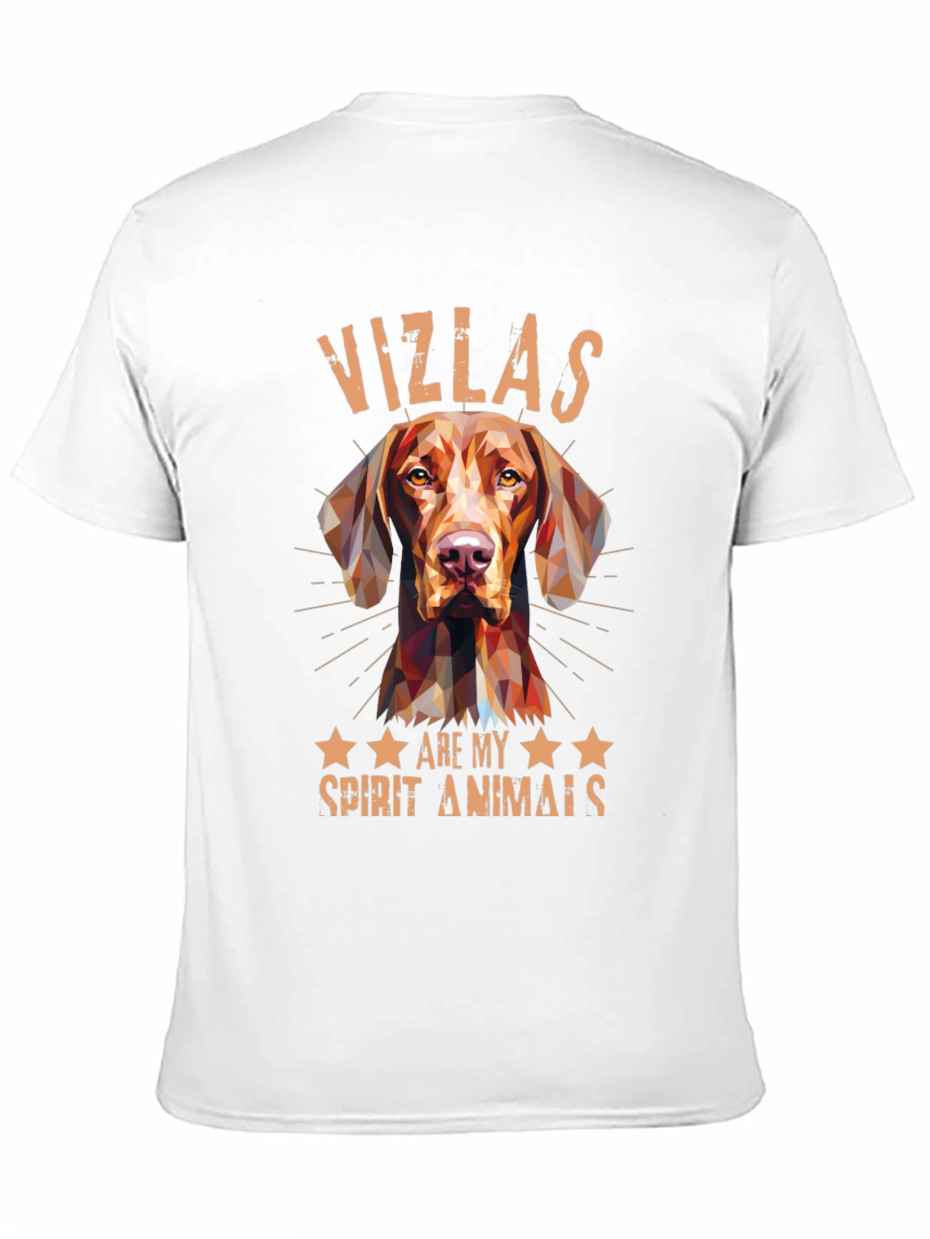Vizsla Spirit Animal Tee - Geometric Dog Design