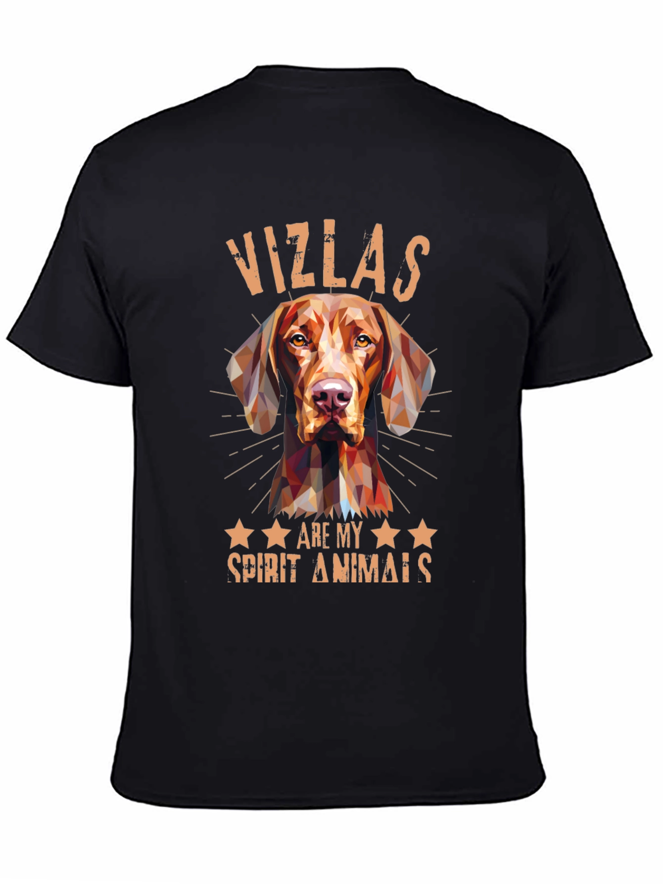Vizsla Spirit Animal Tee - Geometric Dog Design