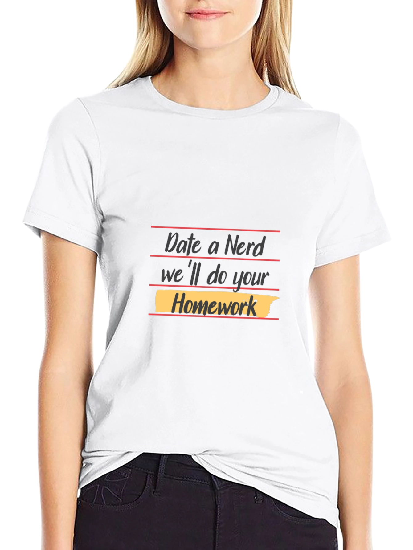 Date A Nerd T-Shirt - Funny Geek Tee