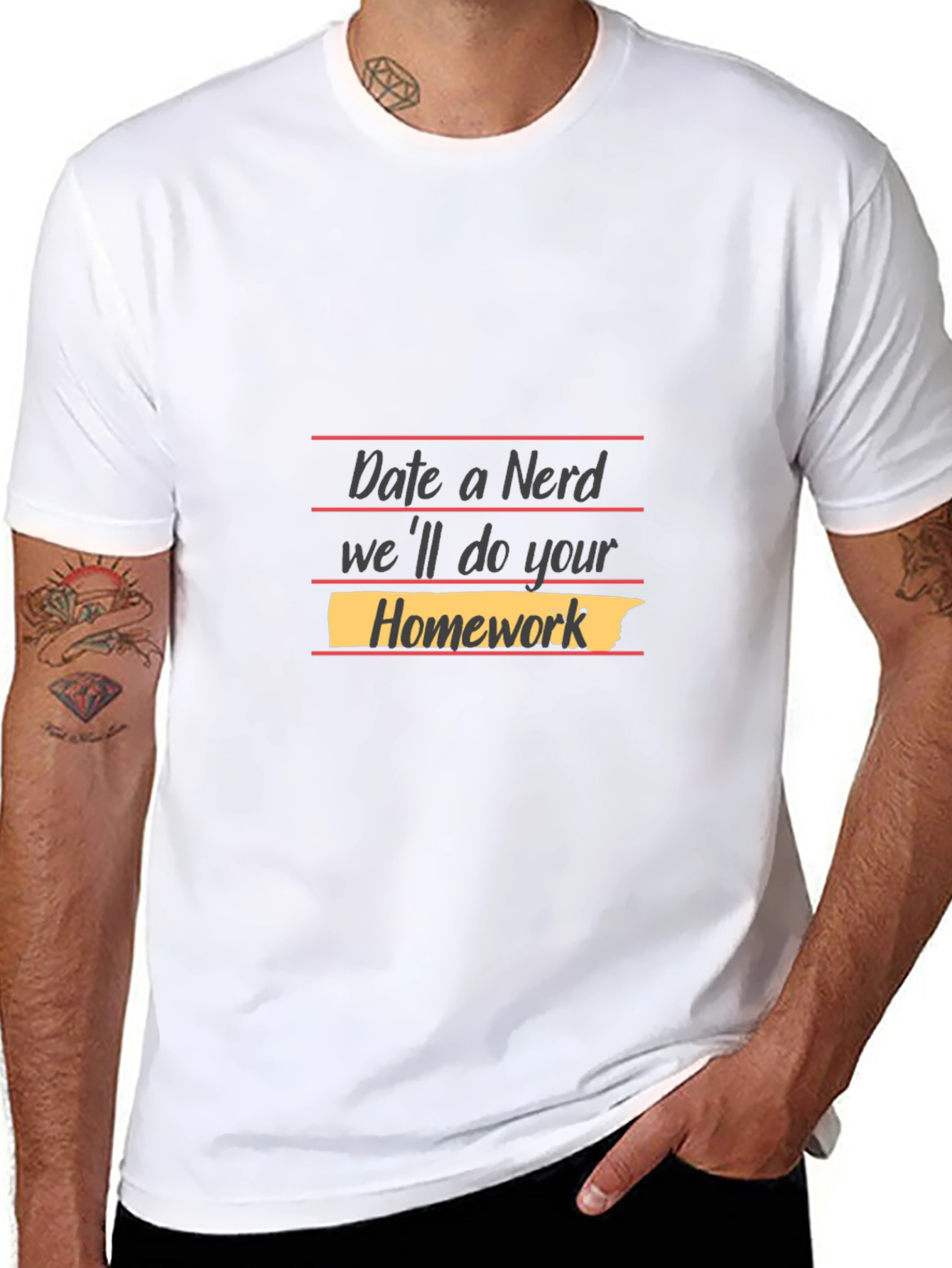 Date A Nerd T-Shirt - Funny Geek Tee