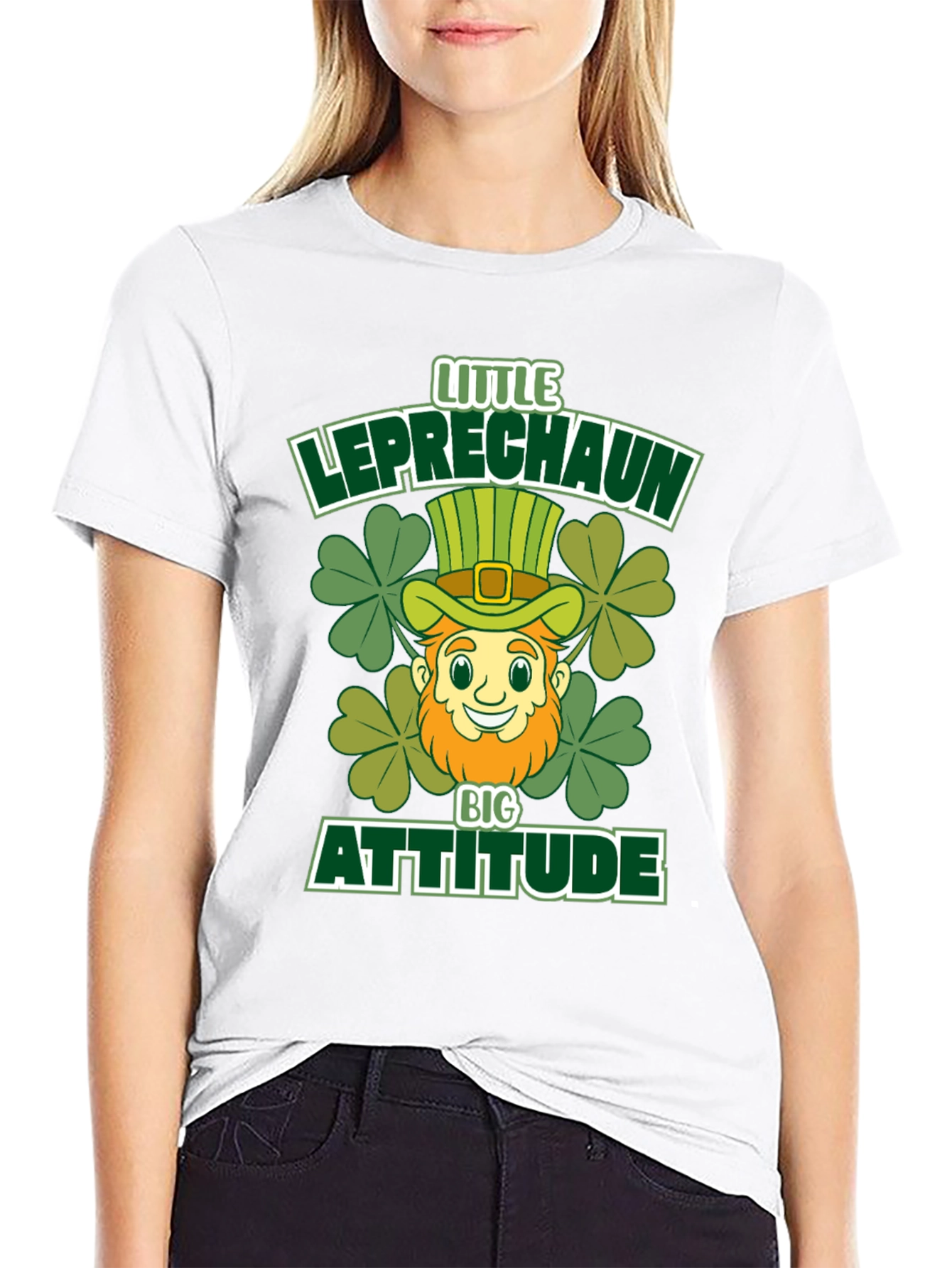 Little Leprechaun Big Attitude T-Shirt