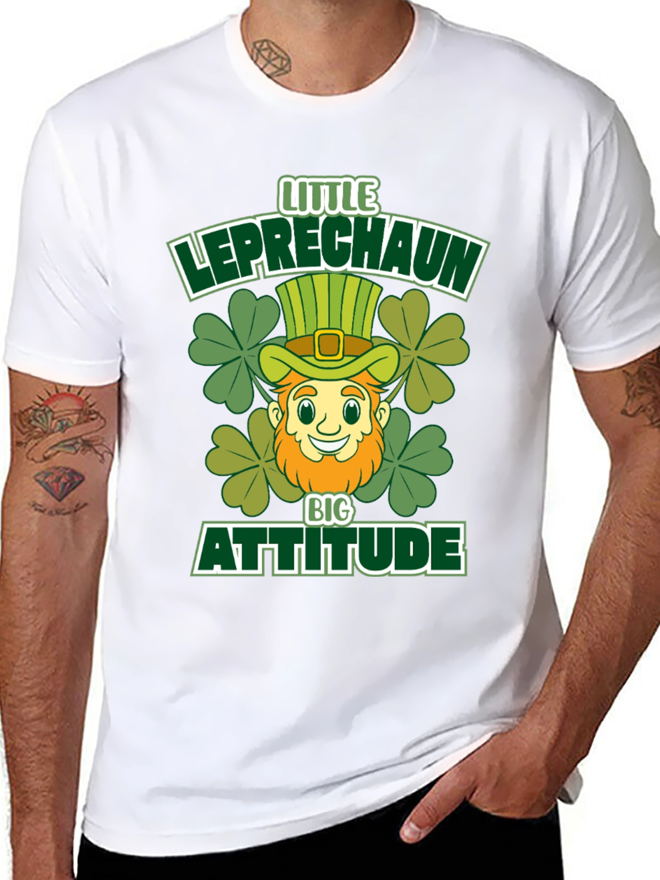 Little Leprechaun Big Attitude T-Shirt