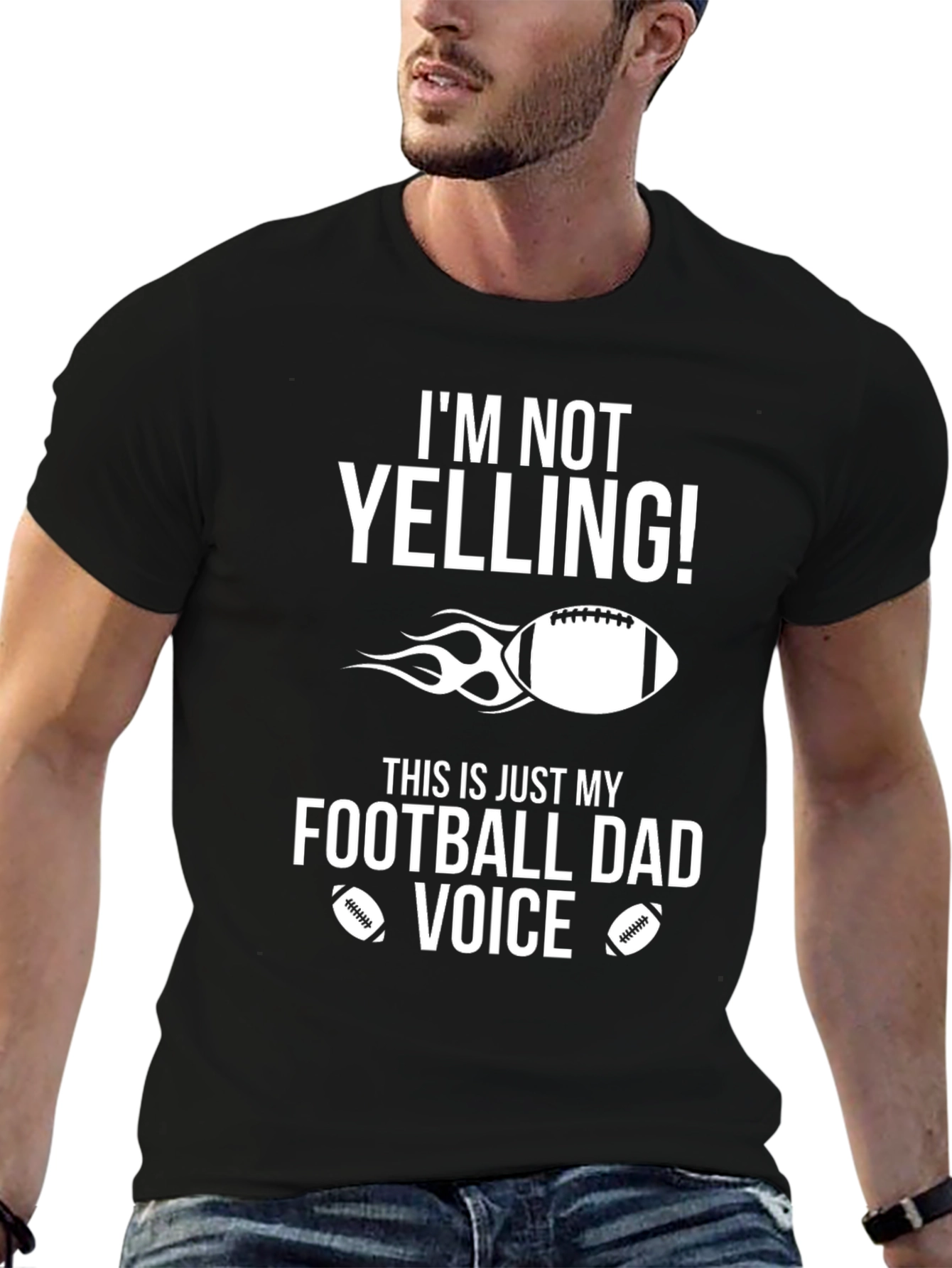 Football Dad Voice T-Shirt