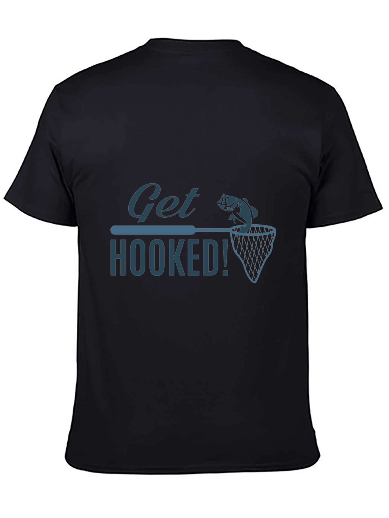 Get Hooked Fishing T-Shirt - Angler Gift