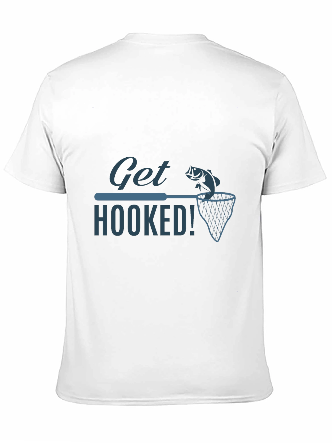 Get Hooked Fishing T-Shirt - Angler Gift