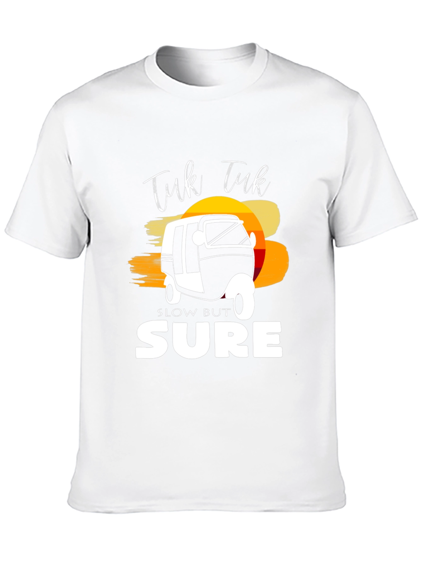Tuk Tuk Slow But Sure Graphic T-Shirt