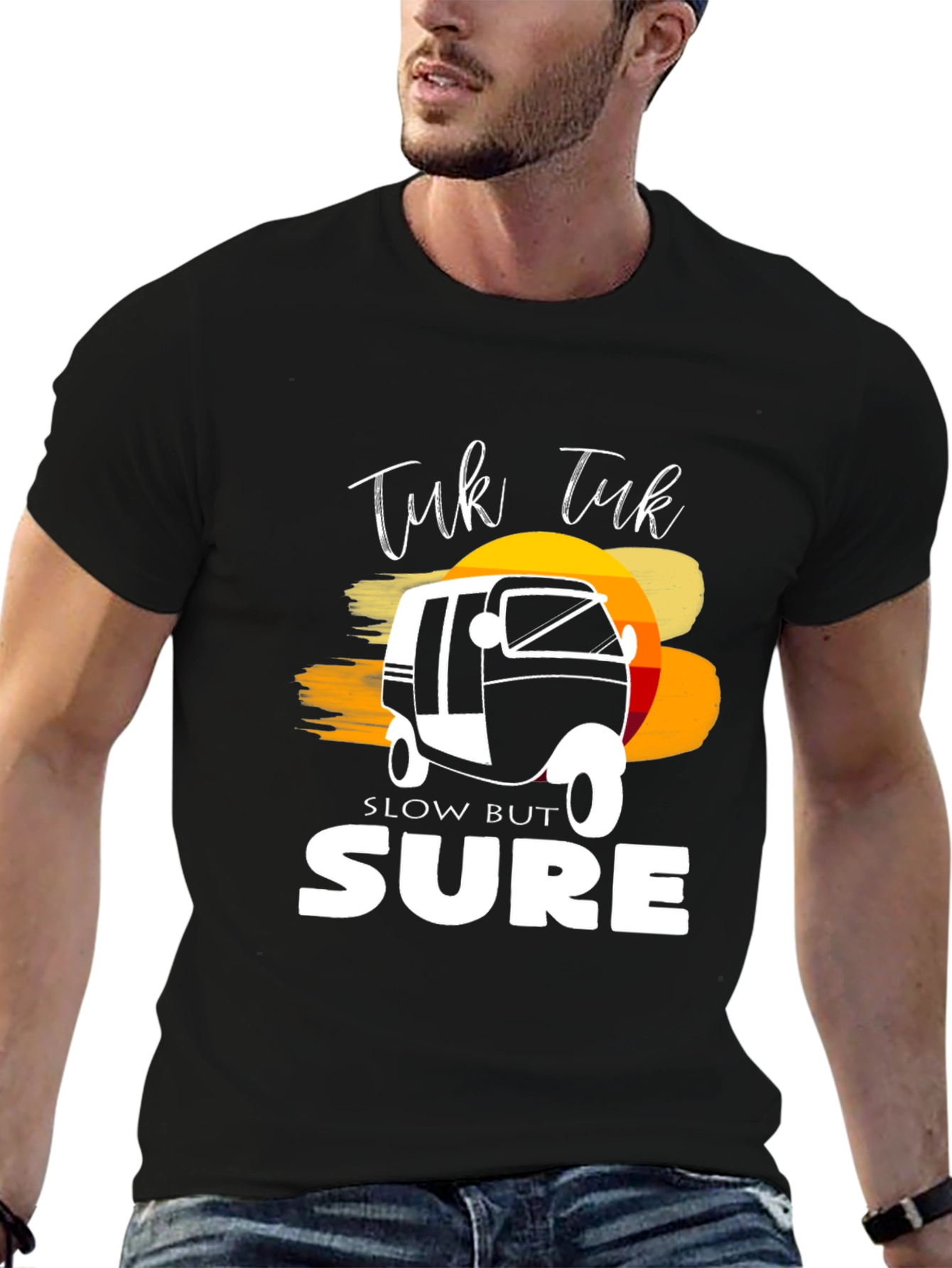Tuk Tuk Slow But Sure Graphic T-Shirt