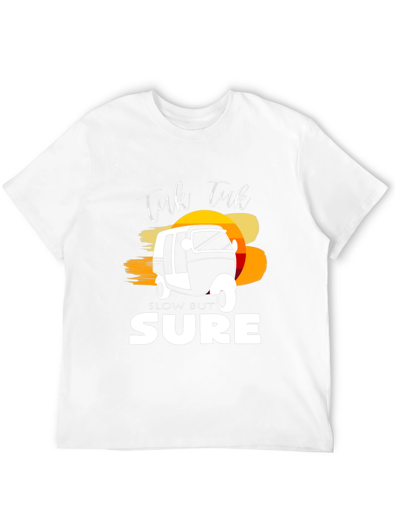 Tuk Tuk Slow But Sure Graphic T-Shirt