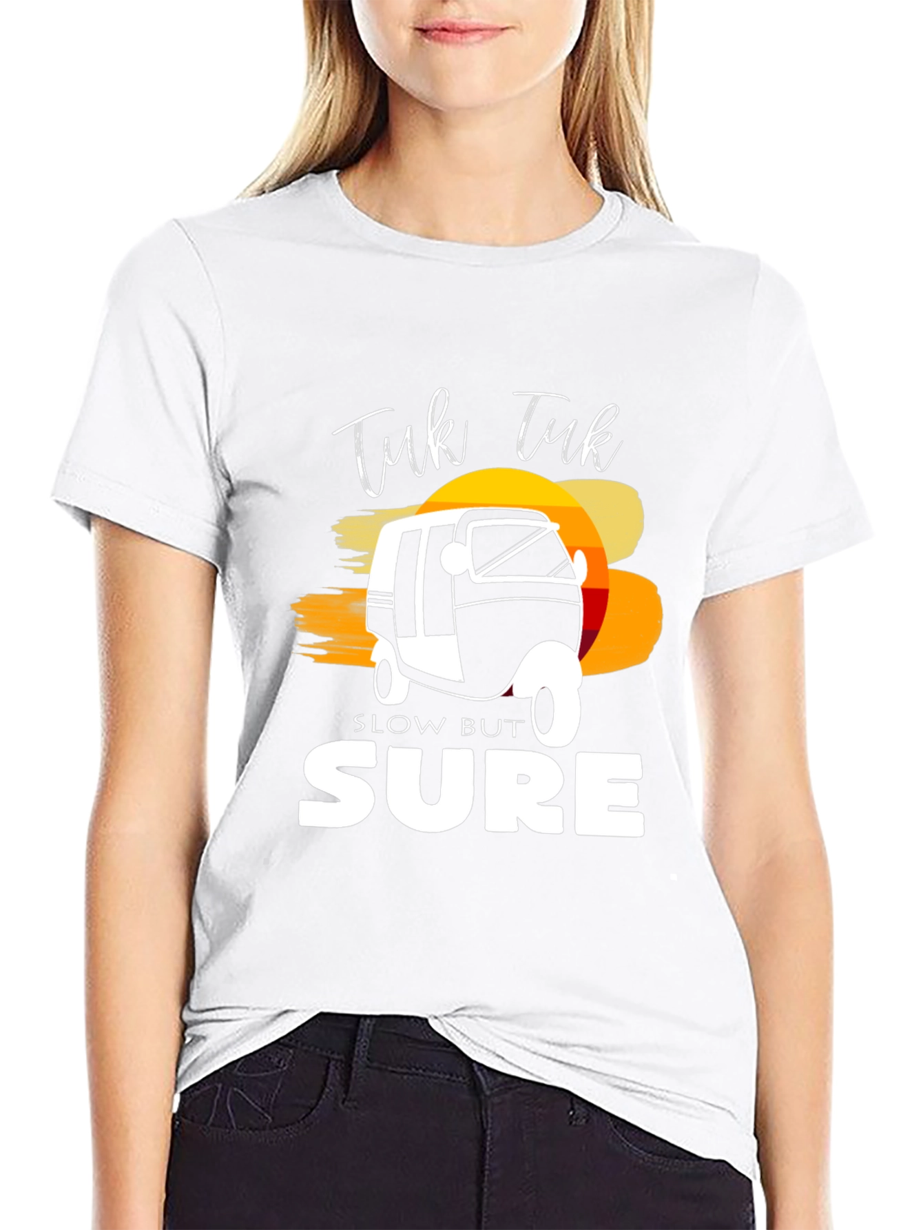 Tuk Tuk Slow But Sure Graphic T-Shirt
