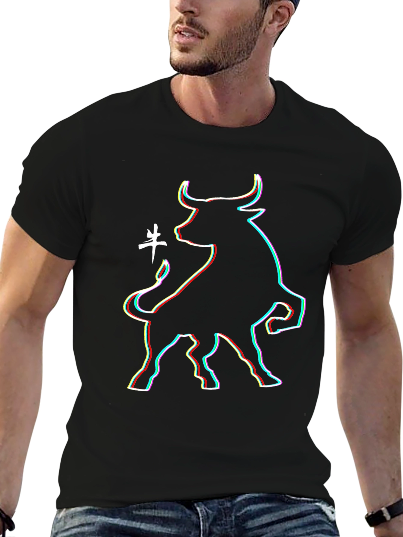 Year of the Ox T-Shirt - Black Graphic Tee