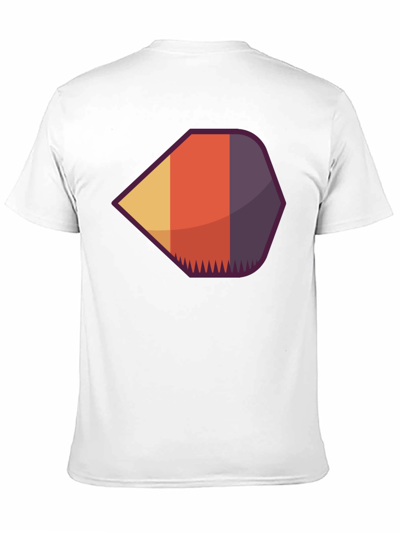 Geometric Retro Graphic Tee - Modern Casual Style