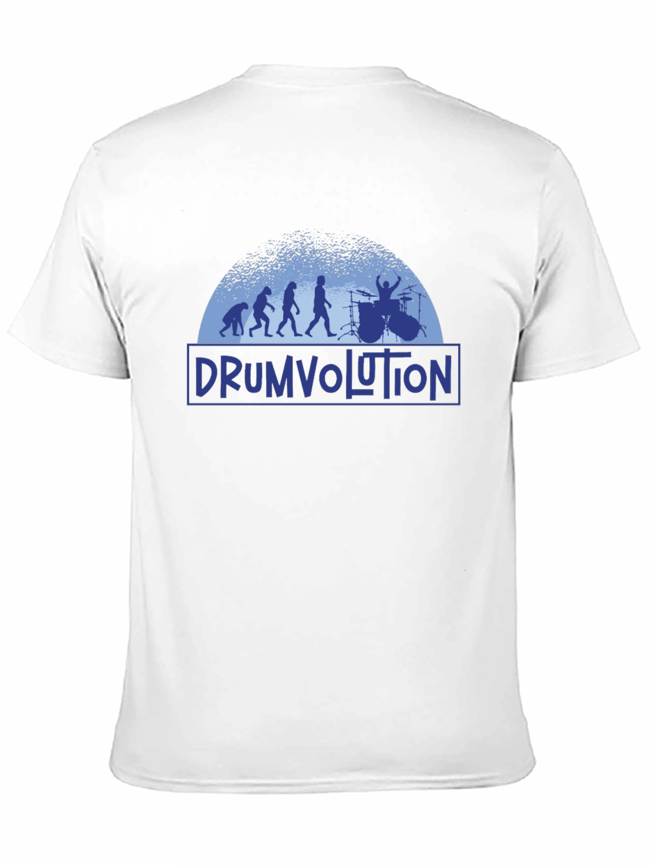 Drumvolution Black T-Shirt - Musician Evolution Tee