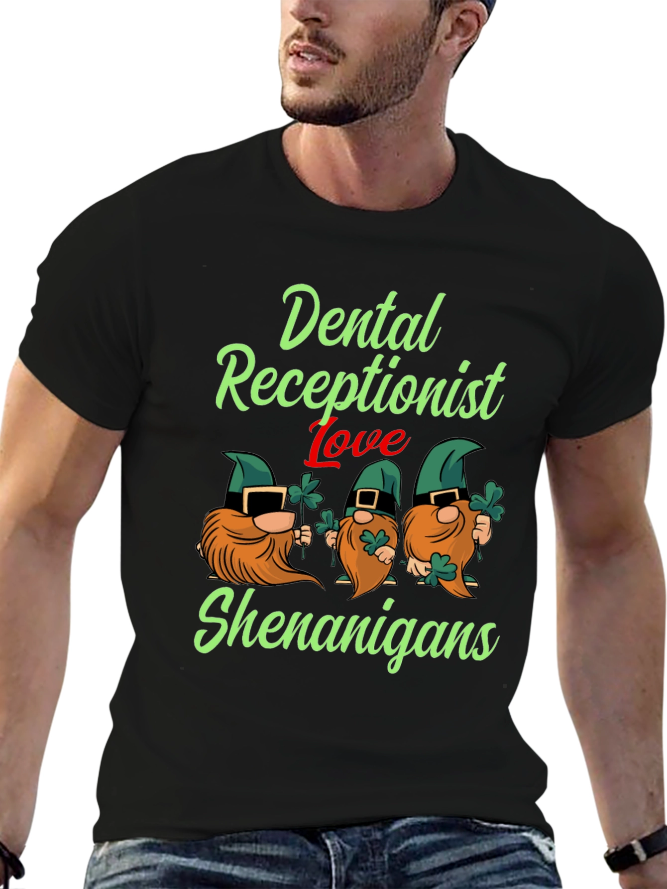Dental Receptionist St. Patricks Day T-Shirt