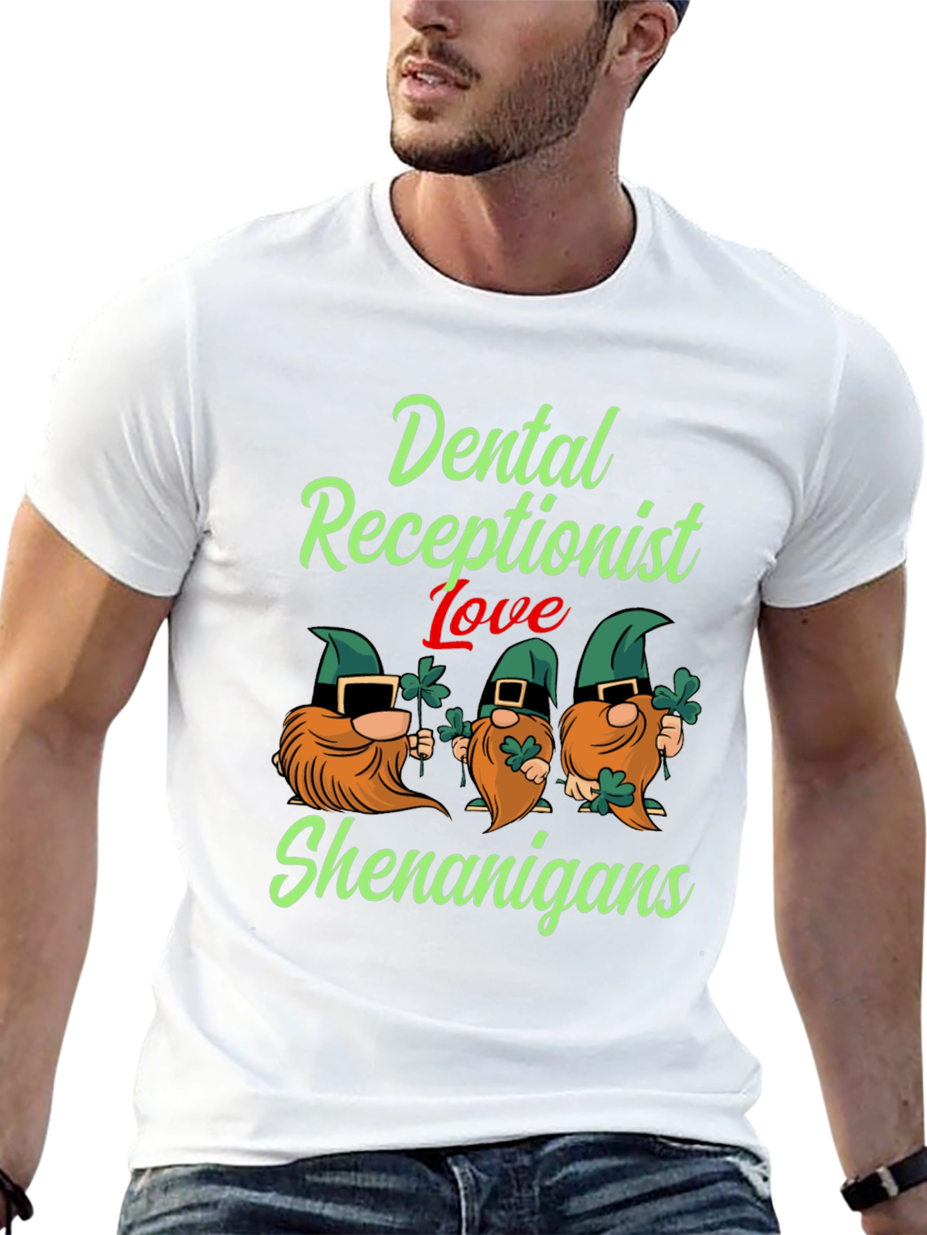 Dental Receptionist St. Patricks Day T-Shirt