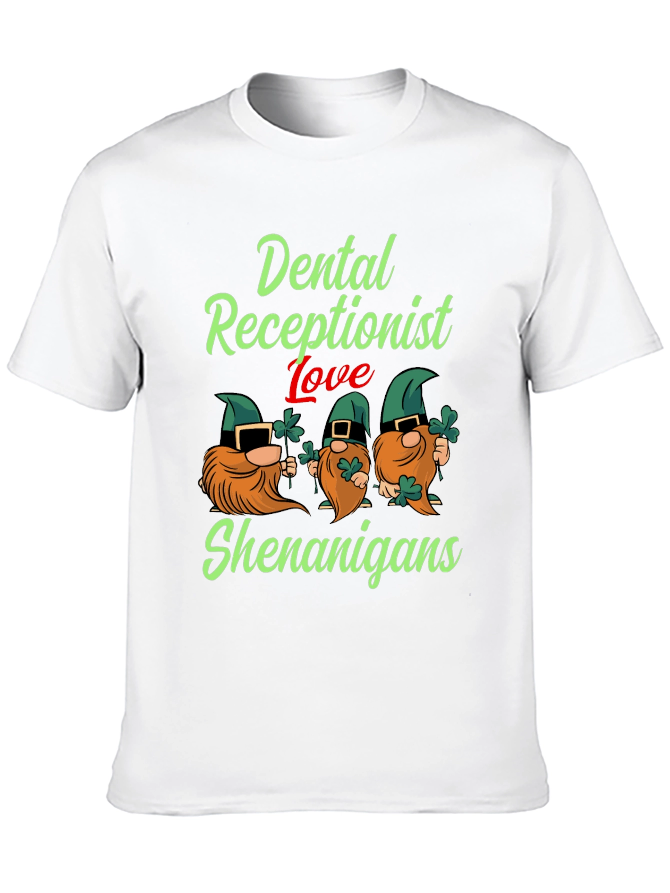 Dental Receptionist St. Patricks Day T-Shirt