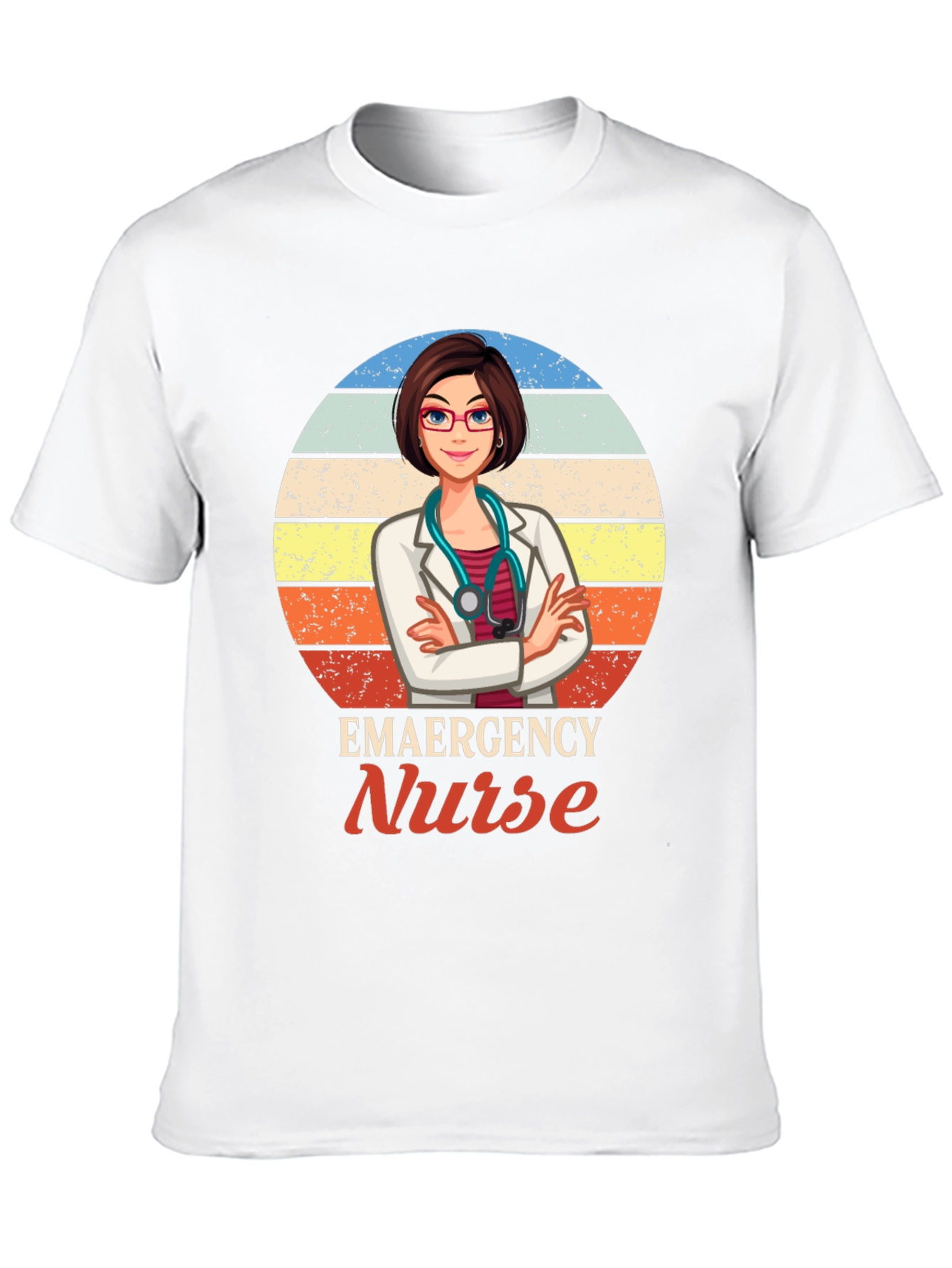 Emergency Nurse T-Shirt - Medical Hero Tee
