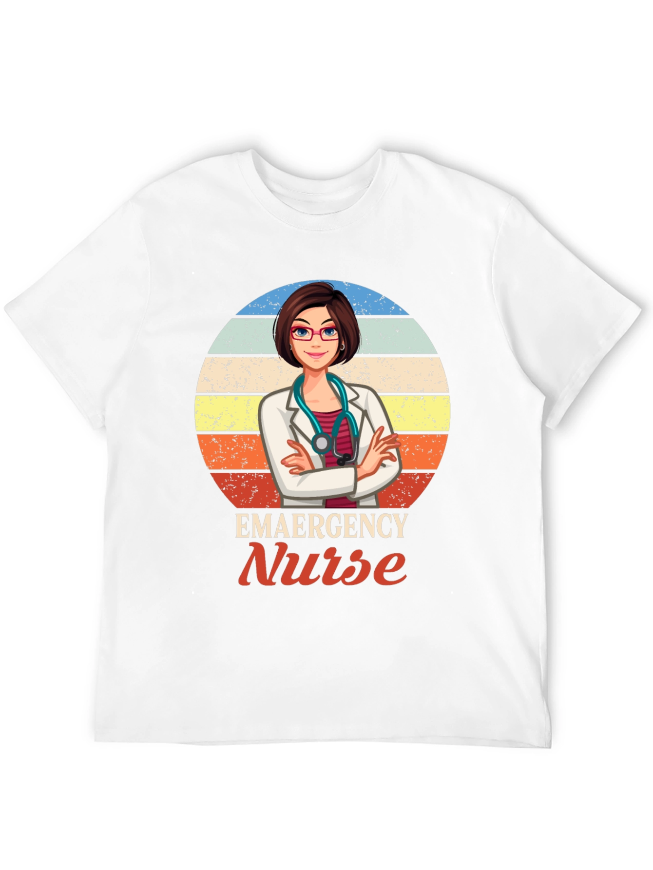 Emergency Nurse T-Shirt - Medical Hero Tee