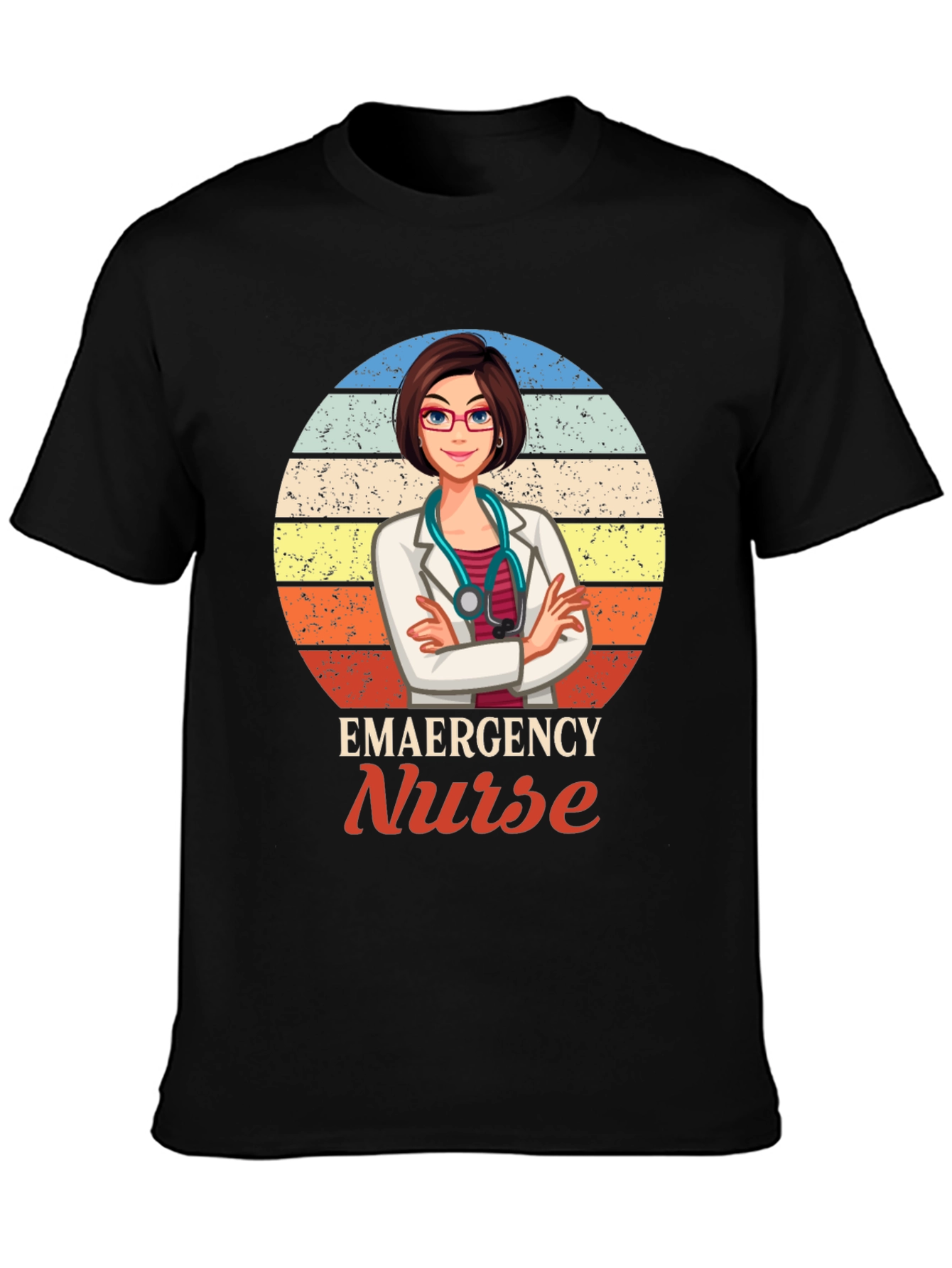 Emergency Nurse T-Shirt - Medical Hero Tee
