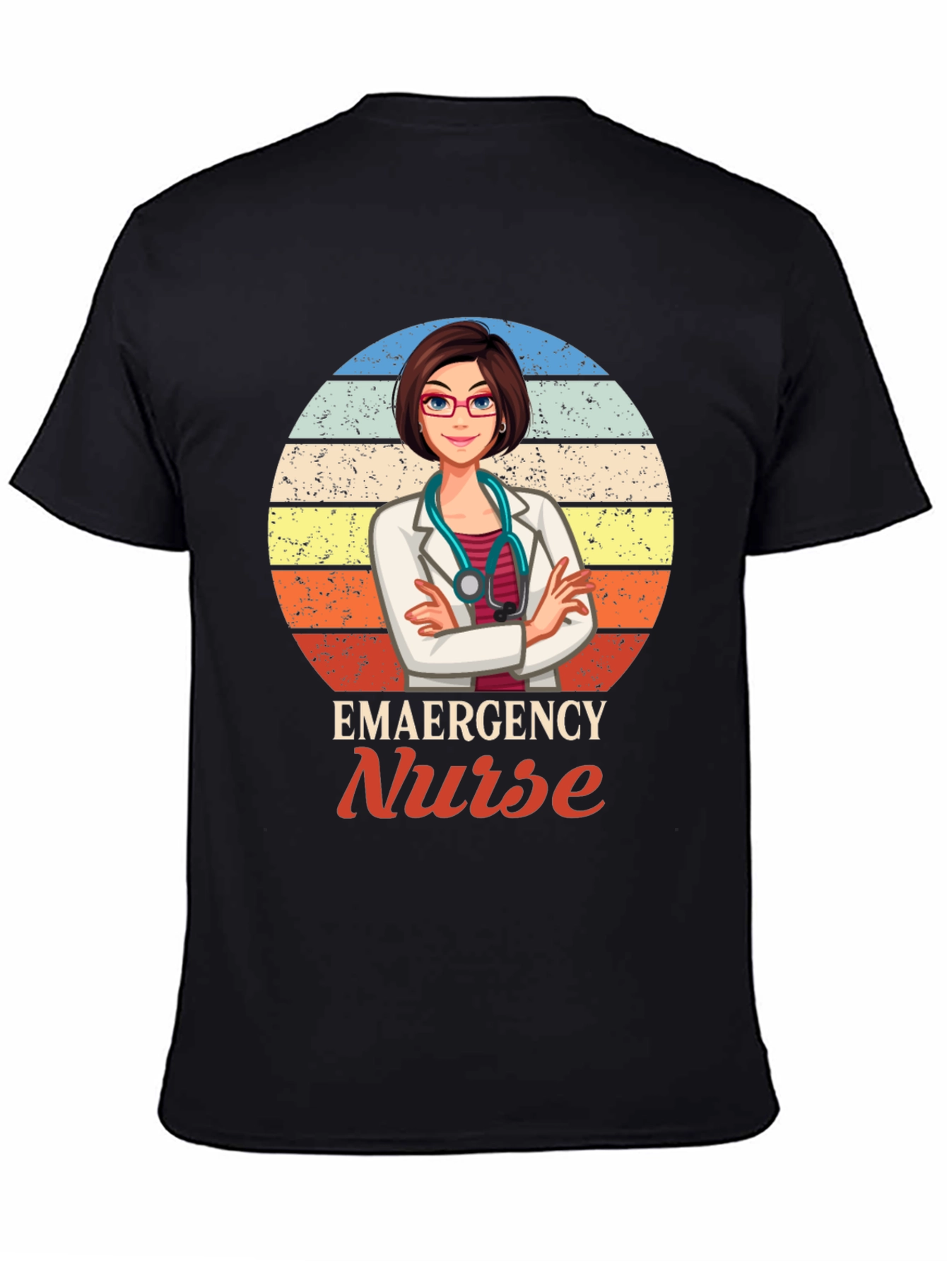 Emergency Nurse T-Shirt - Medical Hero Tee