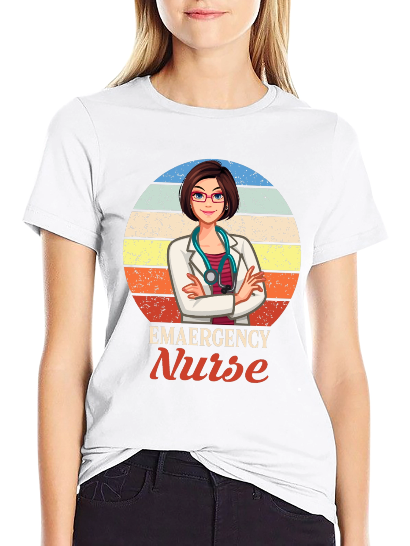 Emergency Nurse T-Shirt - Medical Hero Tee
