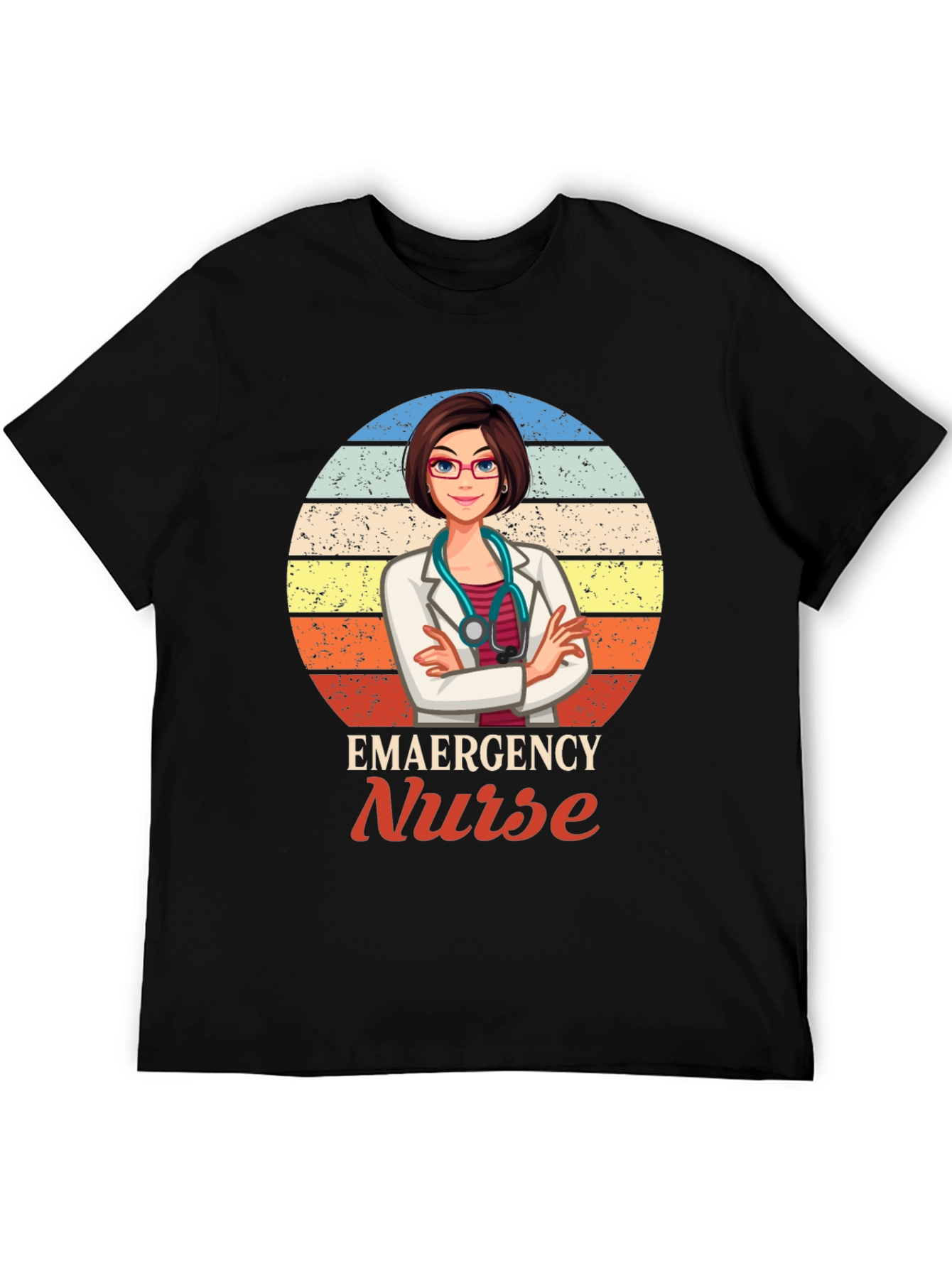 Emergency Nurse T-Shirt - Medical Hero Tee