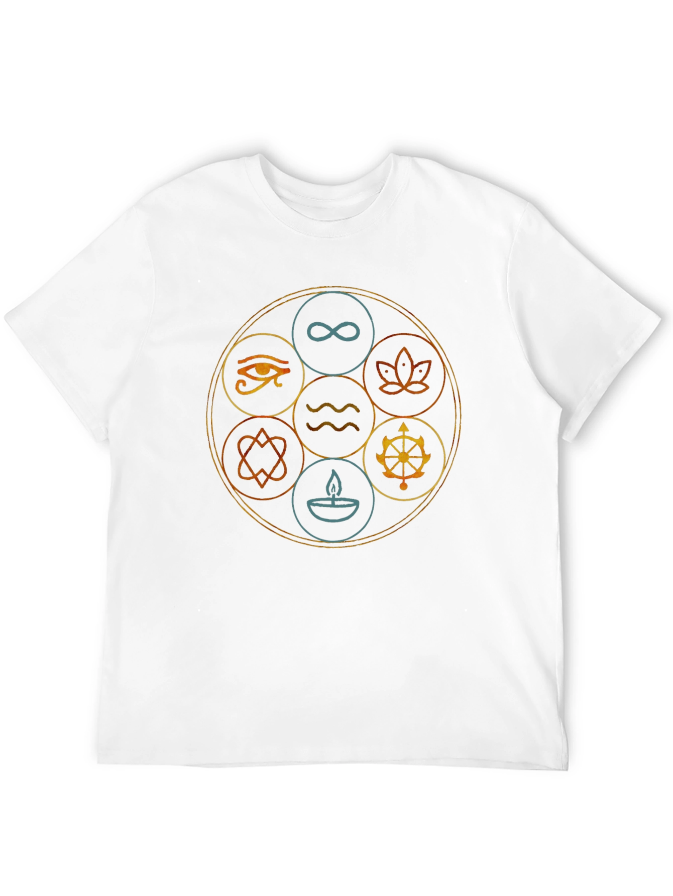 Elemental Circle Graphic Tee - Unisex Black T-Shirt