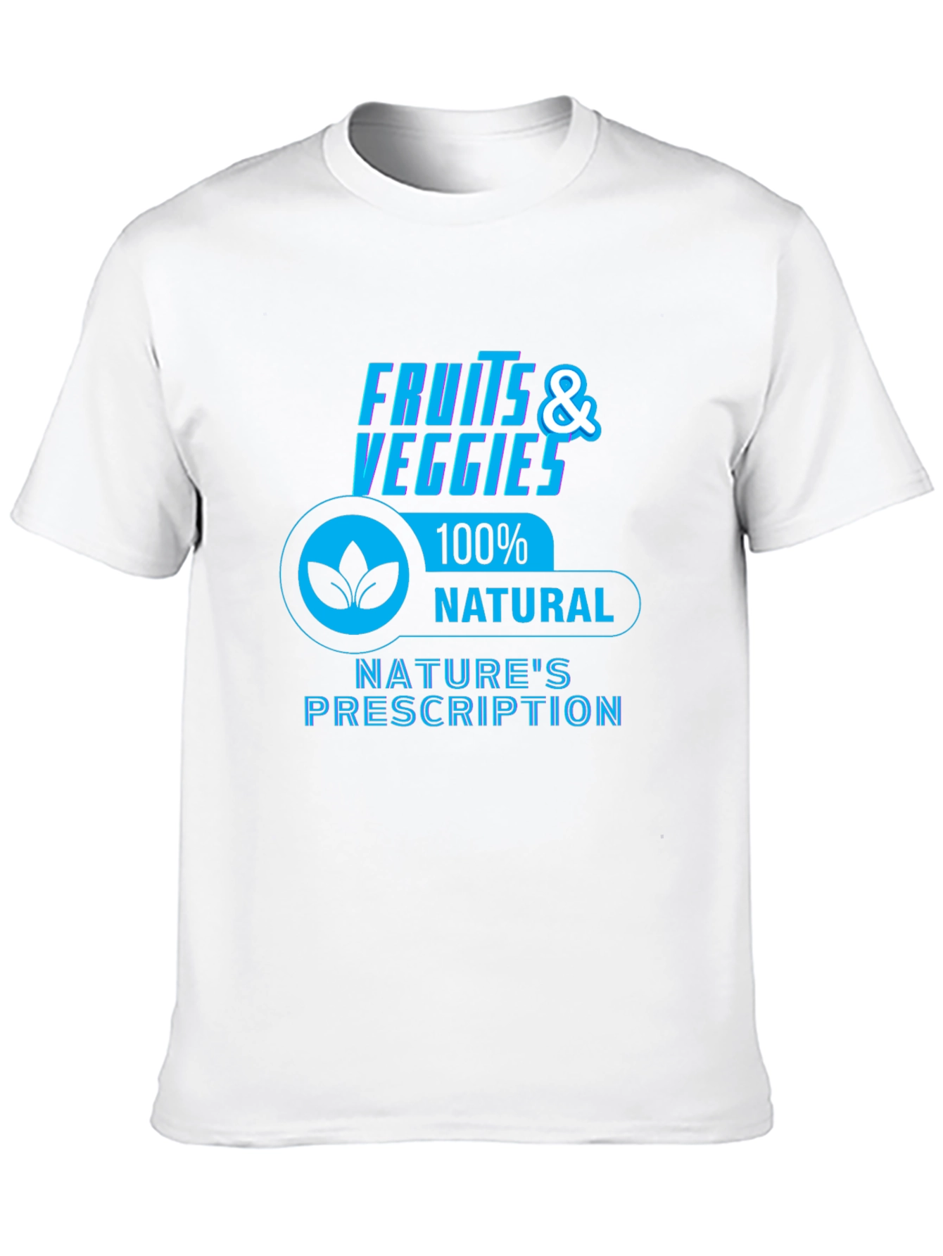 Fruits & Veggies 100% Natural Black T-Shirt