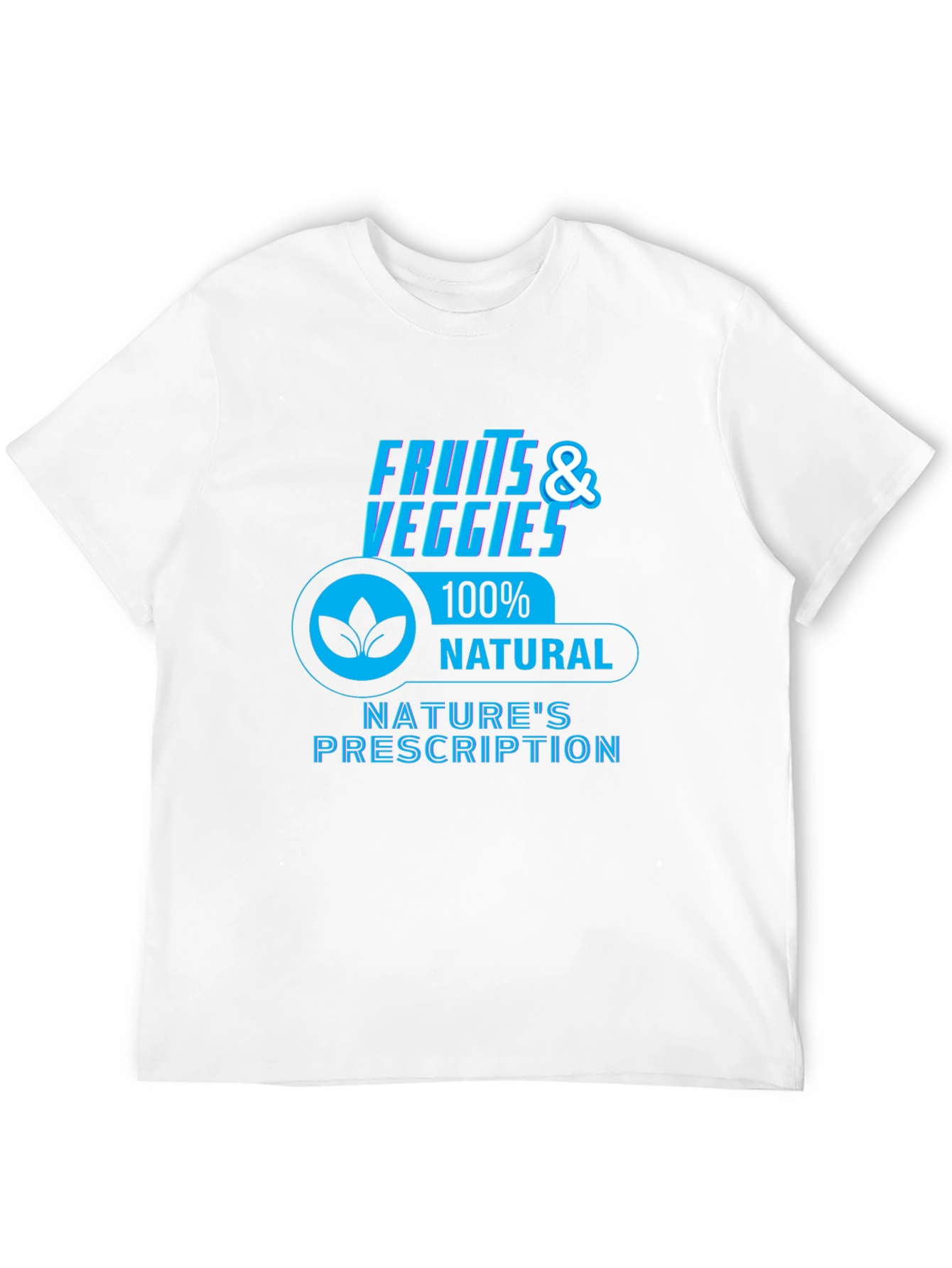 Fruits & Veggies 100% Natural Black T-Shirt