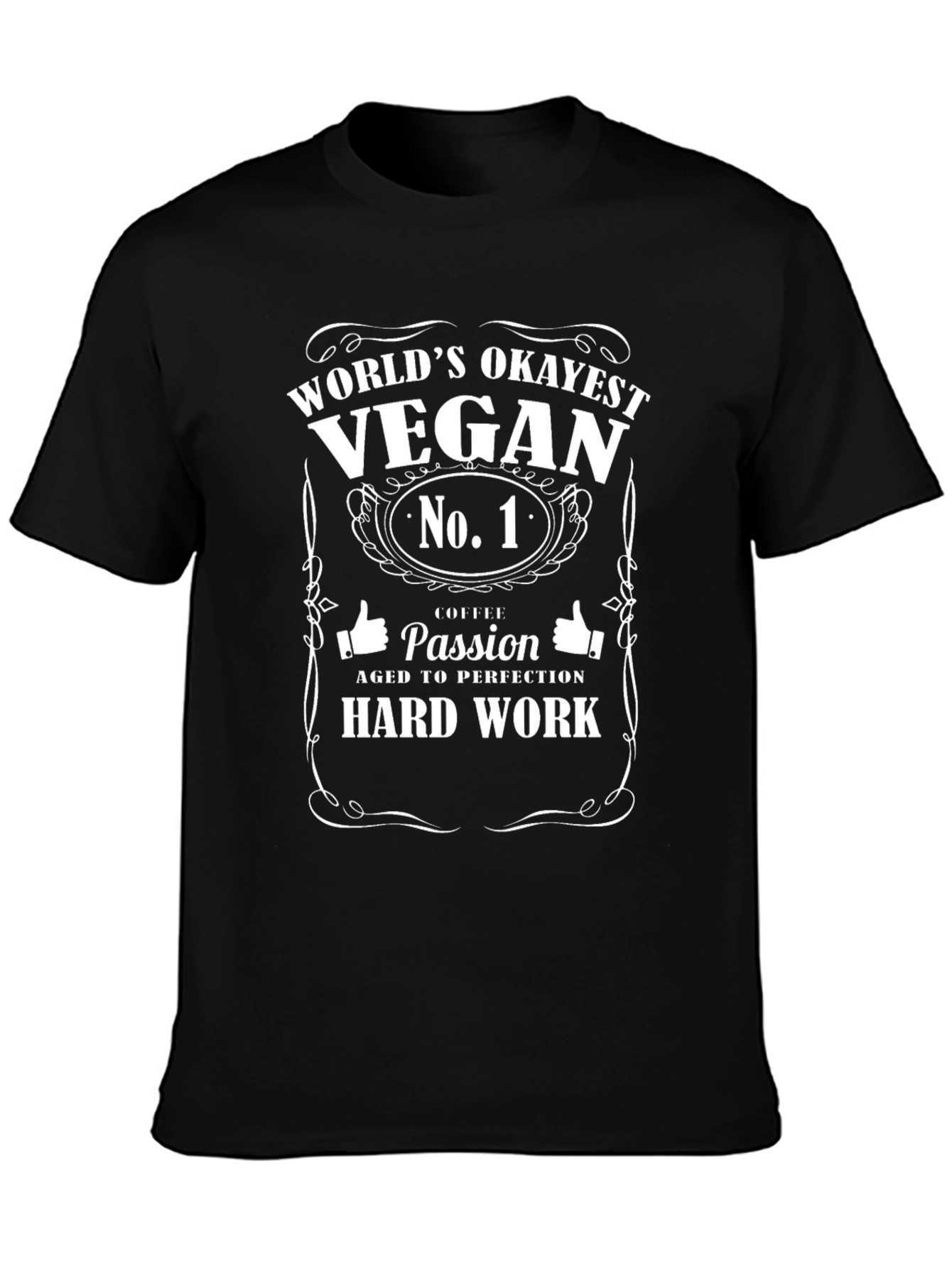 Worlds Okayest Vegan T-Shirt
