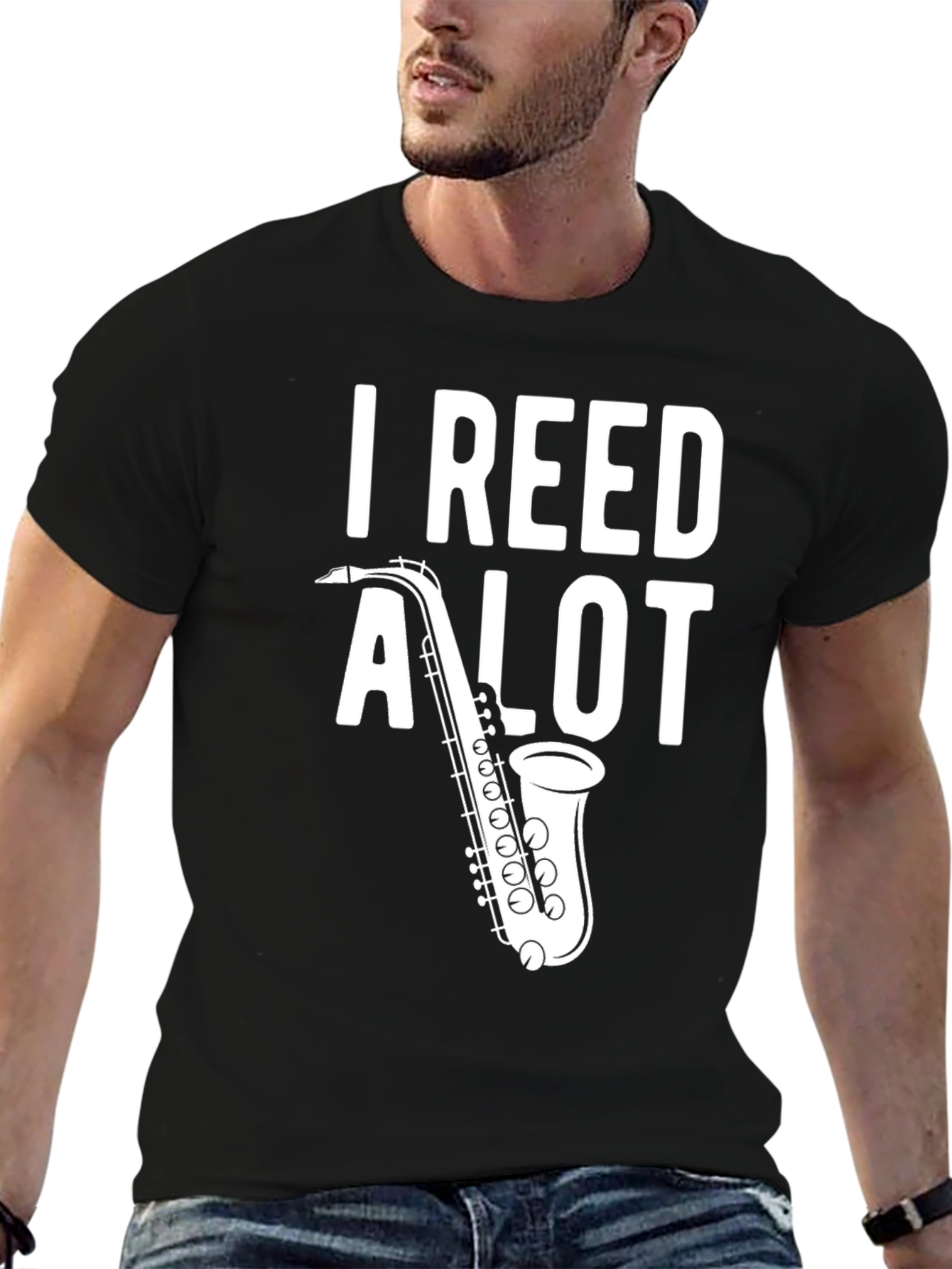 I Reed A Lot Saxophone T-Shirt