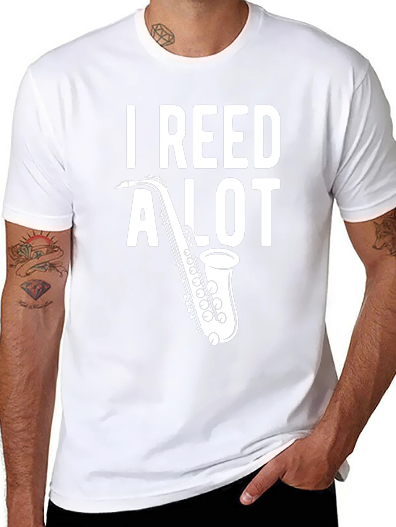 I Reed A Lot Saxophone T-Shirt
