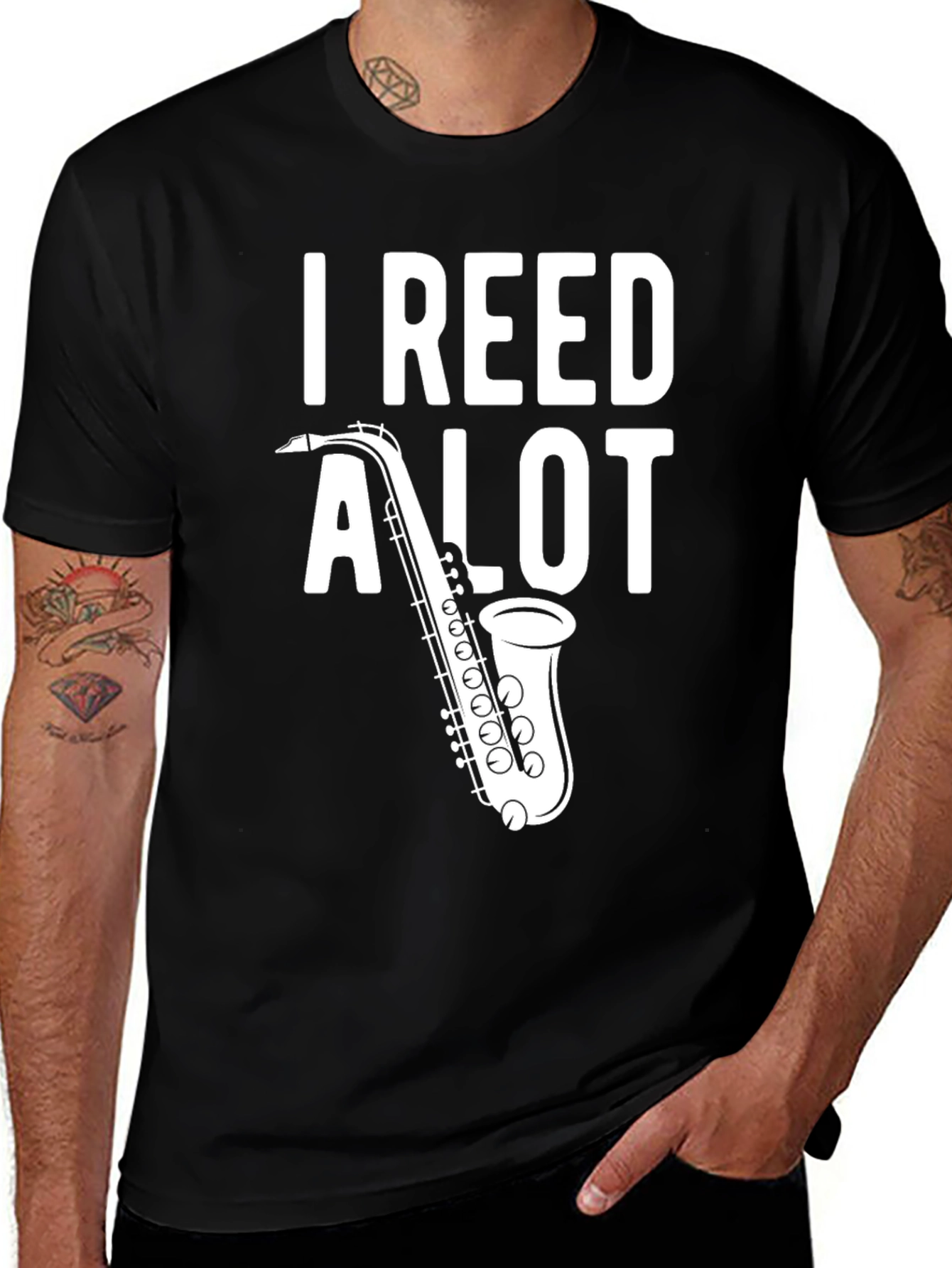 I Reed A Lot Saxophone T-Shirt