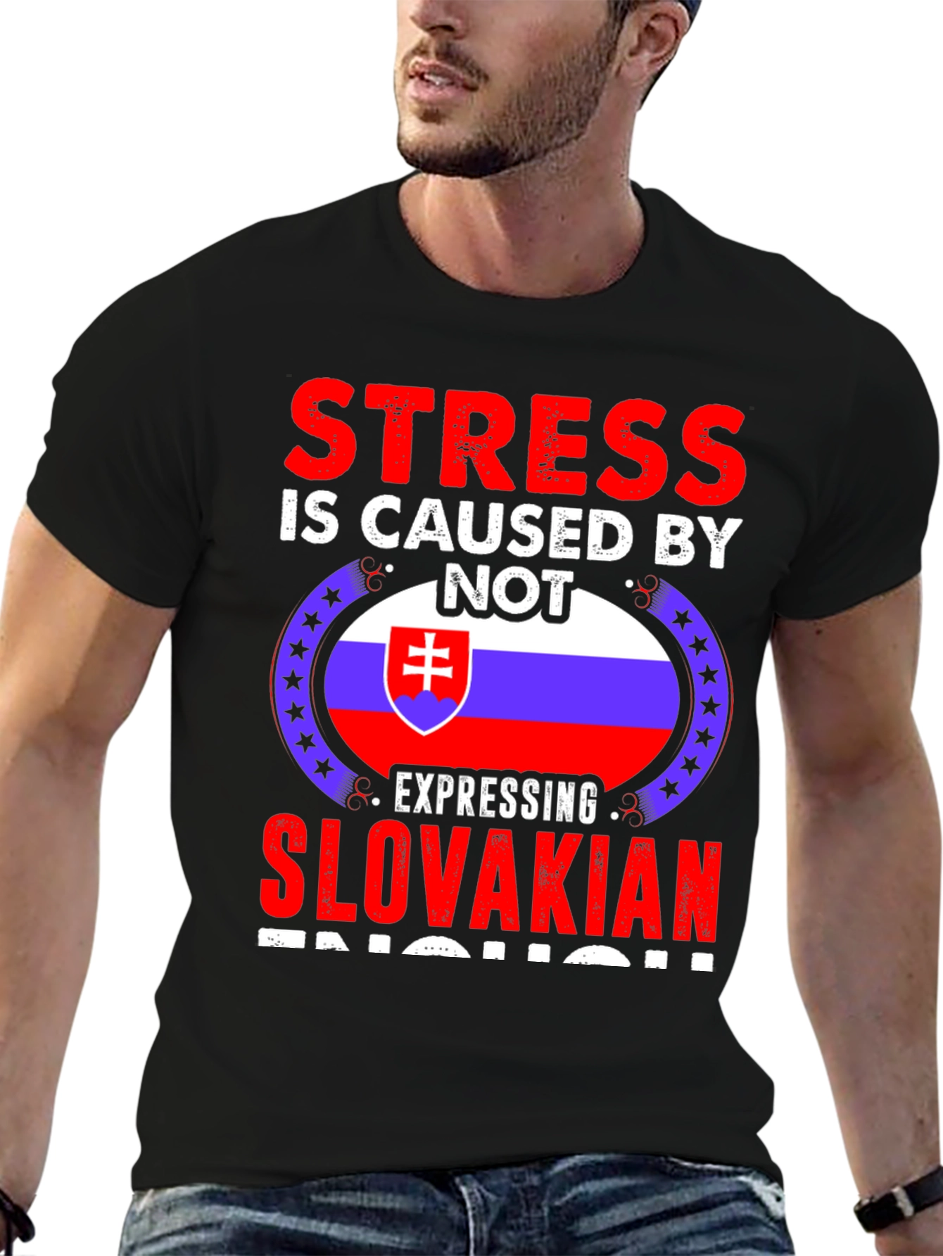 Slovakian Pride T-Shirt - Express Yourself!
