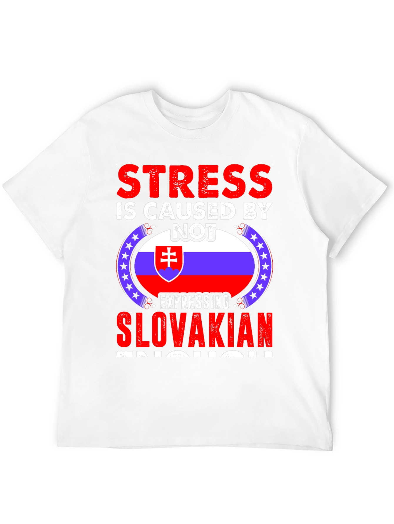 Slovakian Pride T-Shirt - Express Yourself!