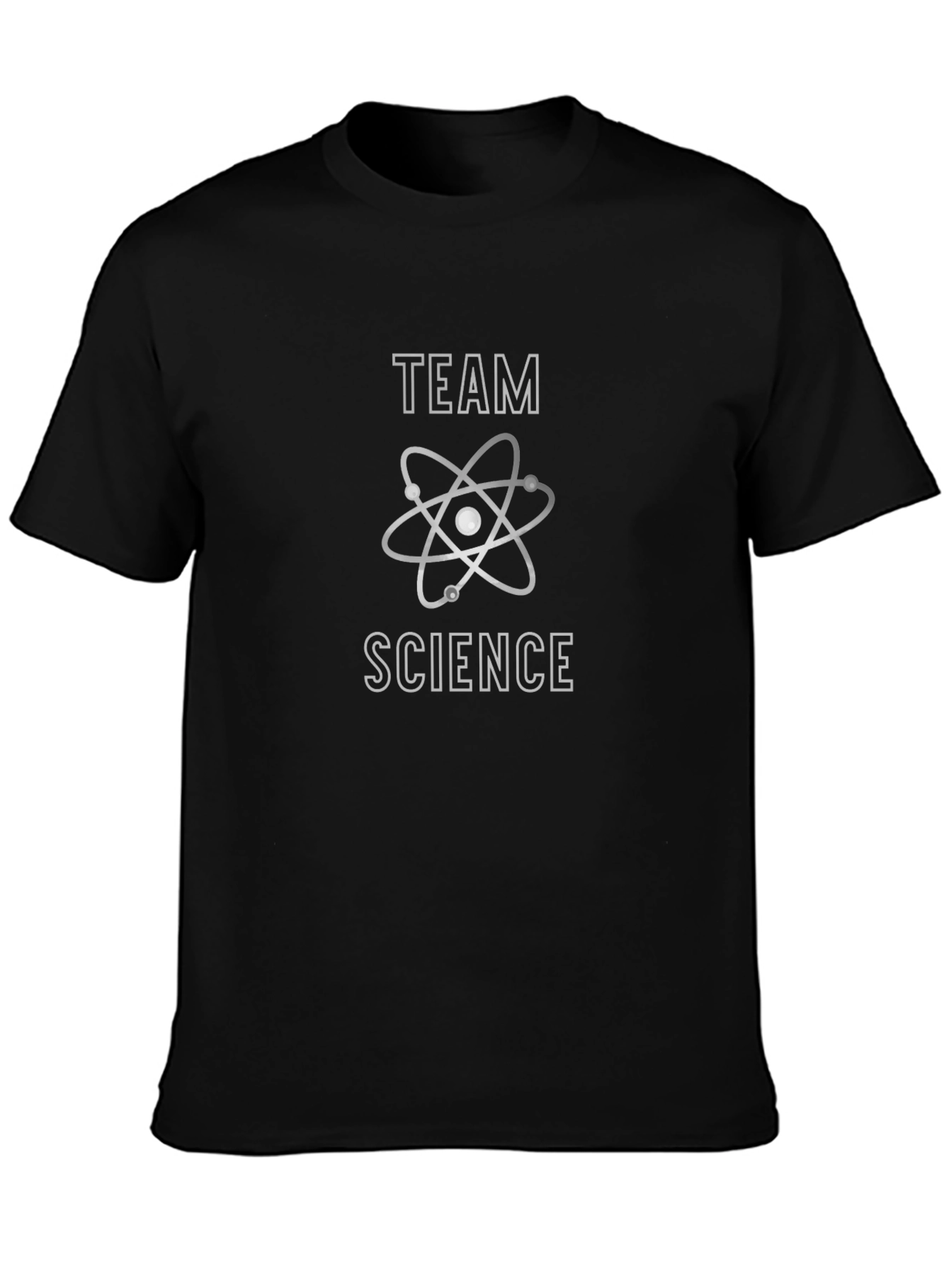 Team Science T-Shirt - Black Graphic Tee