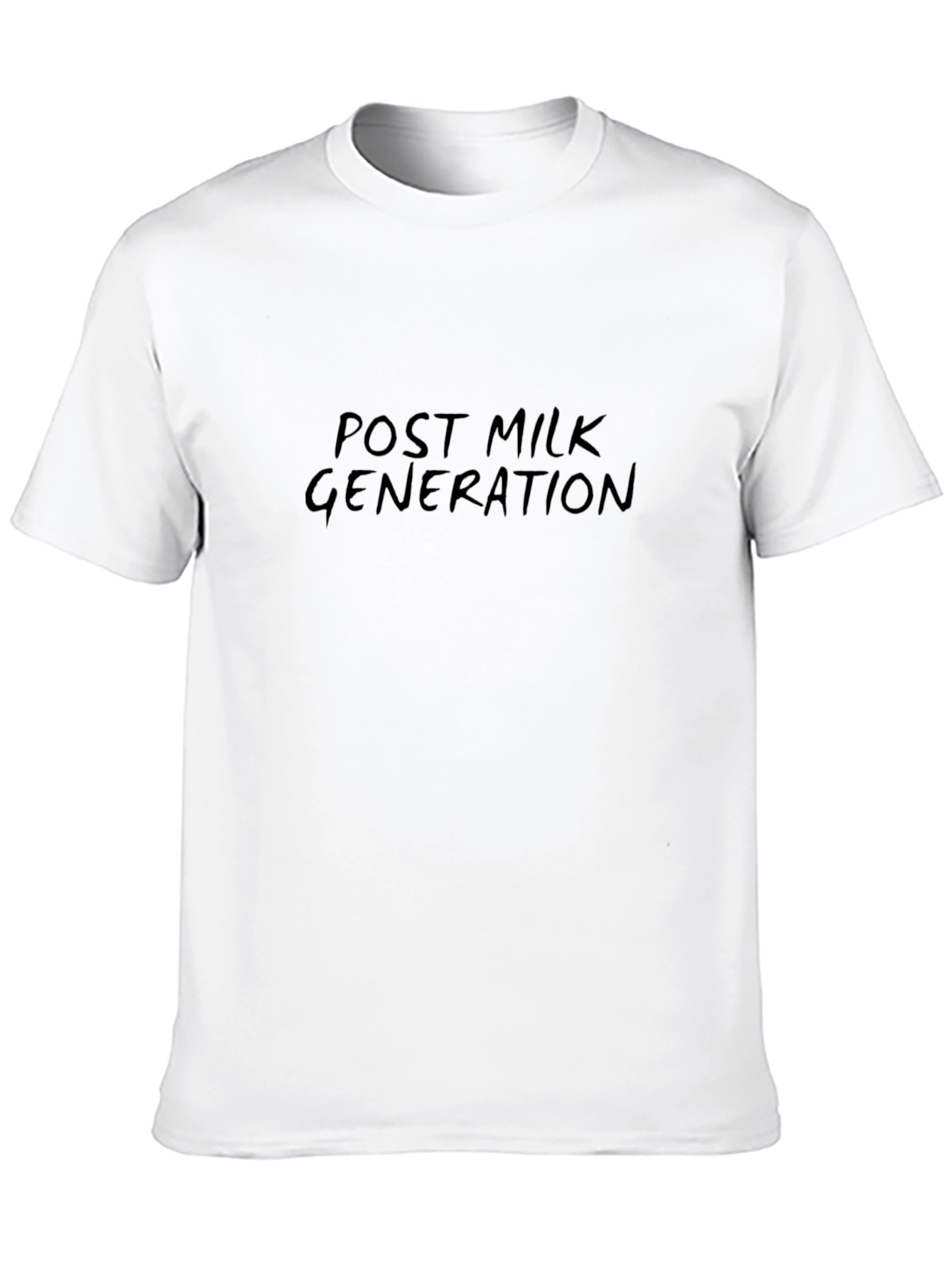 Post Milk Generation Graphic Tee - Black
