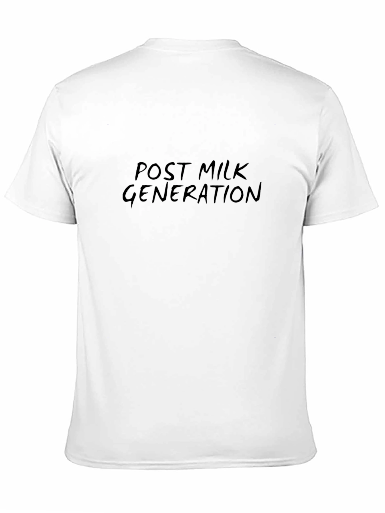 Post Milk Generation Graphic Tee - Black