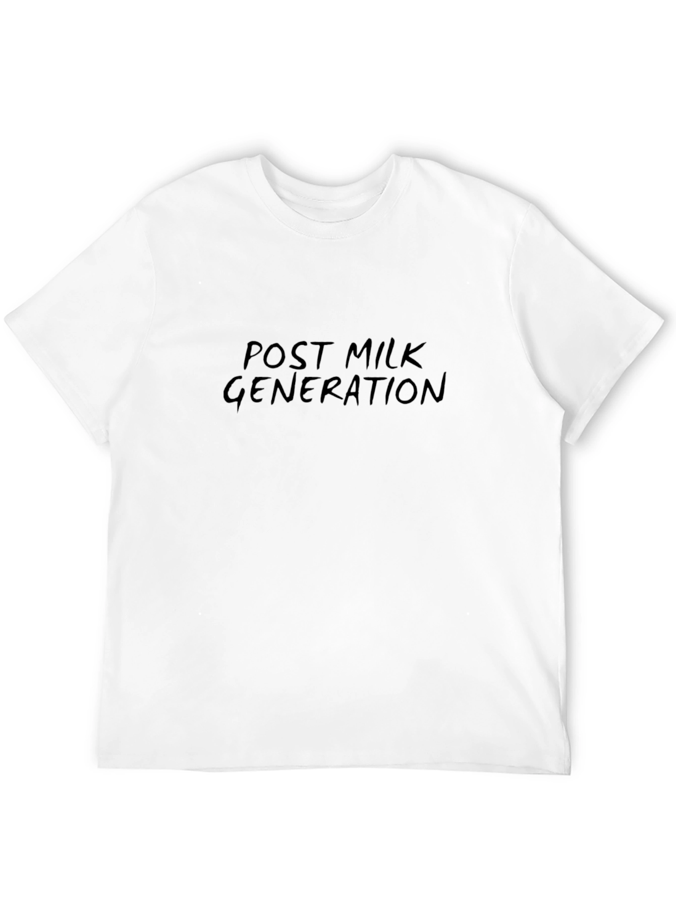 Post Milk Generation Graphic Tee - Black