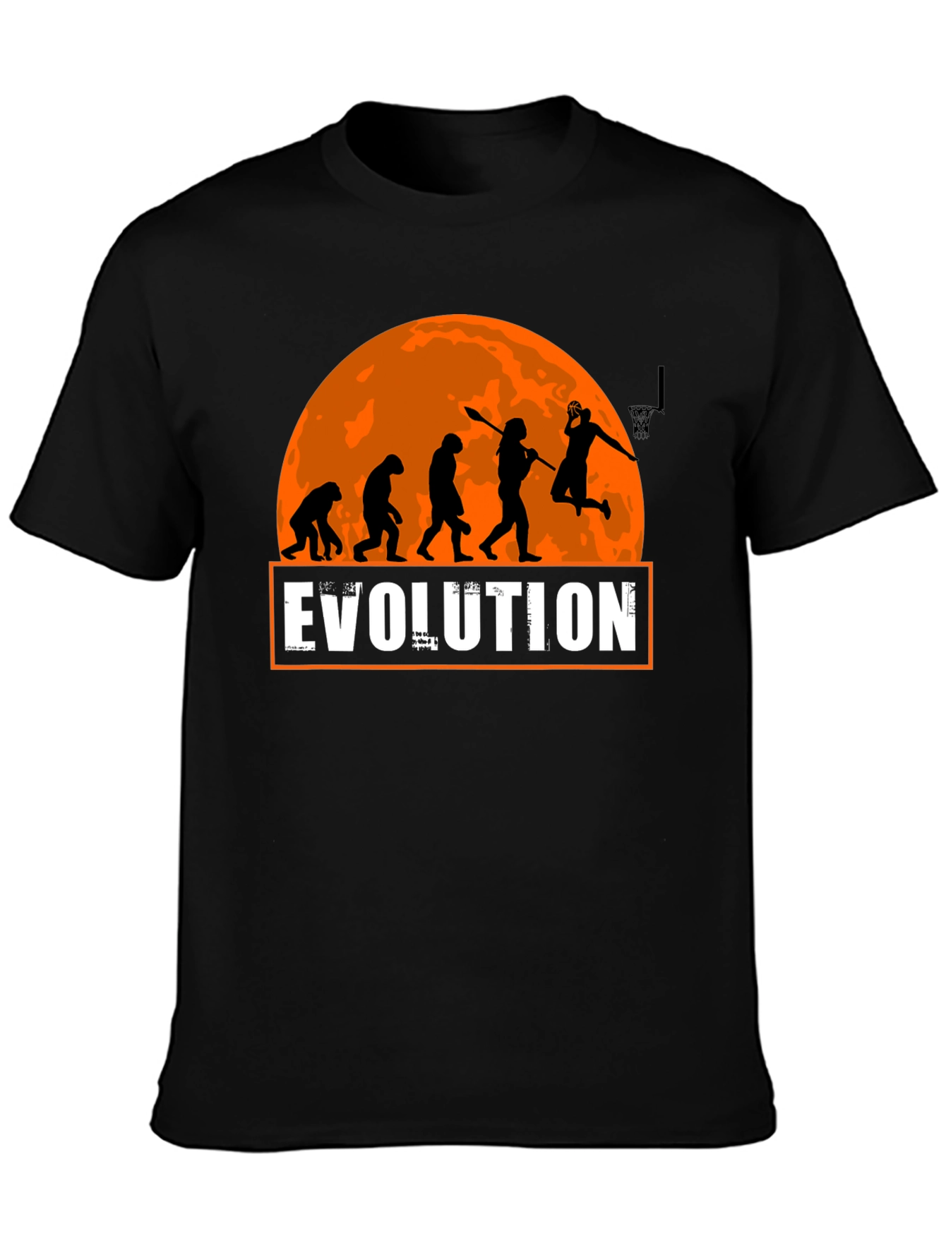 Evolution Basketball T-Shirt - Funny Graphic Tee