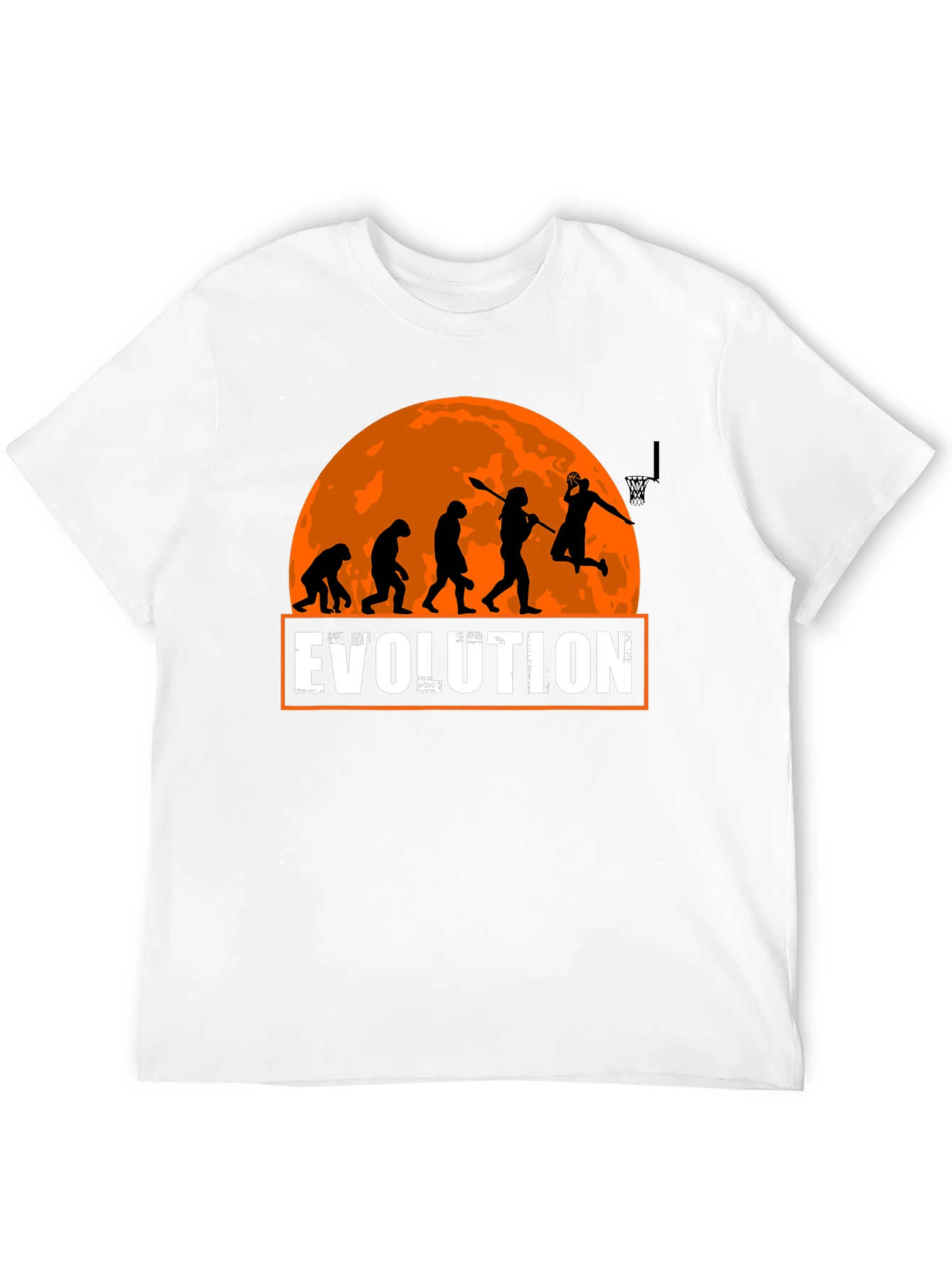 Evolution Basketball T-Shirt - Funny Graphic Tee
